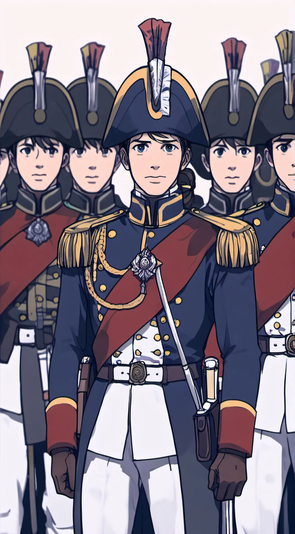 ai character: Guts & blackpowder background