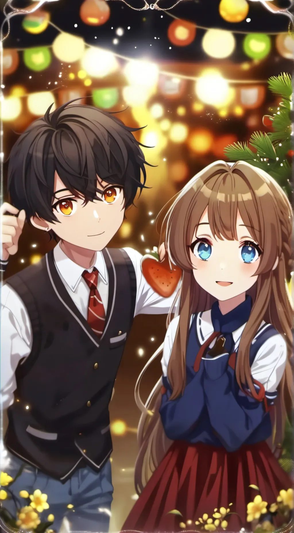 ai character: pete and kasey  background