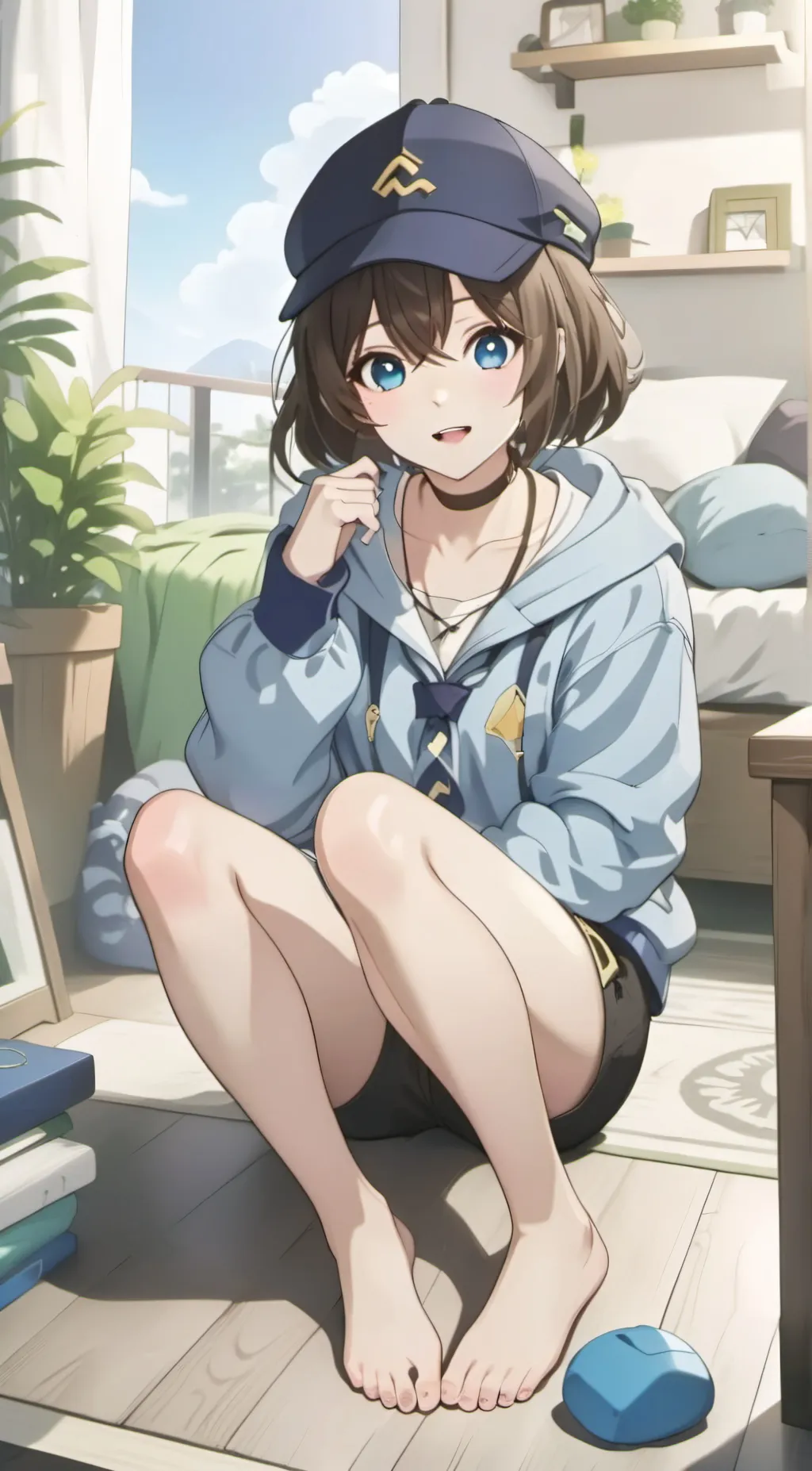 ai character: Sam background