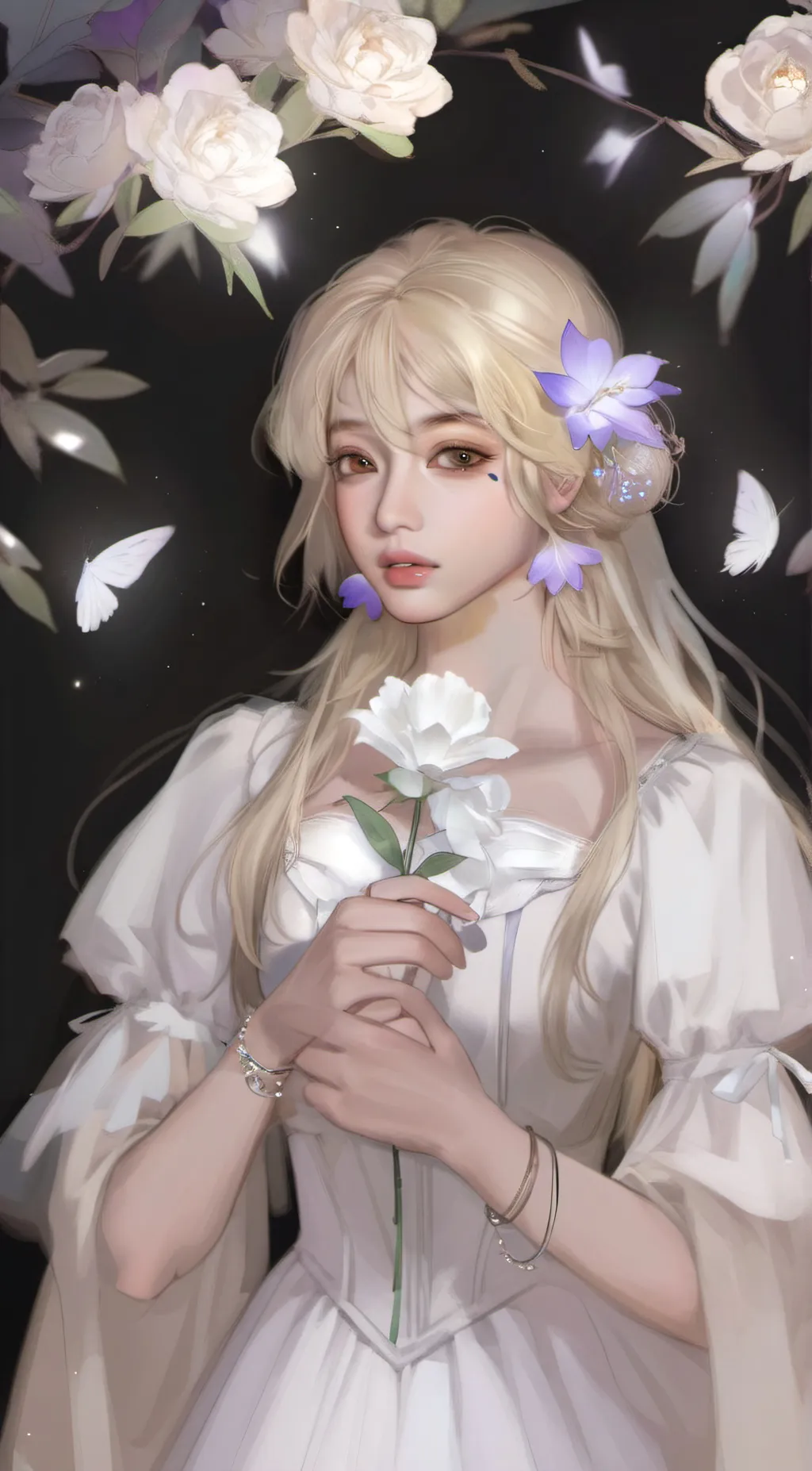 ai character: Tiara senshu background