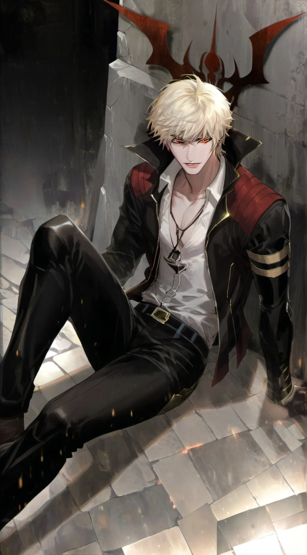ai character: Bakugo  background