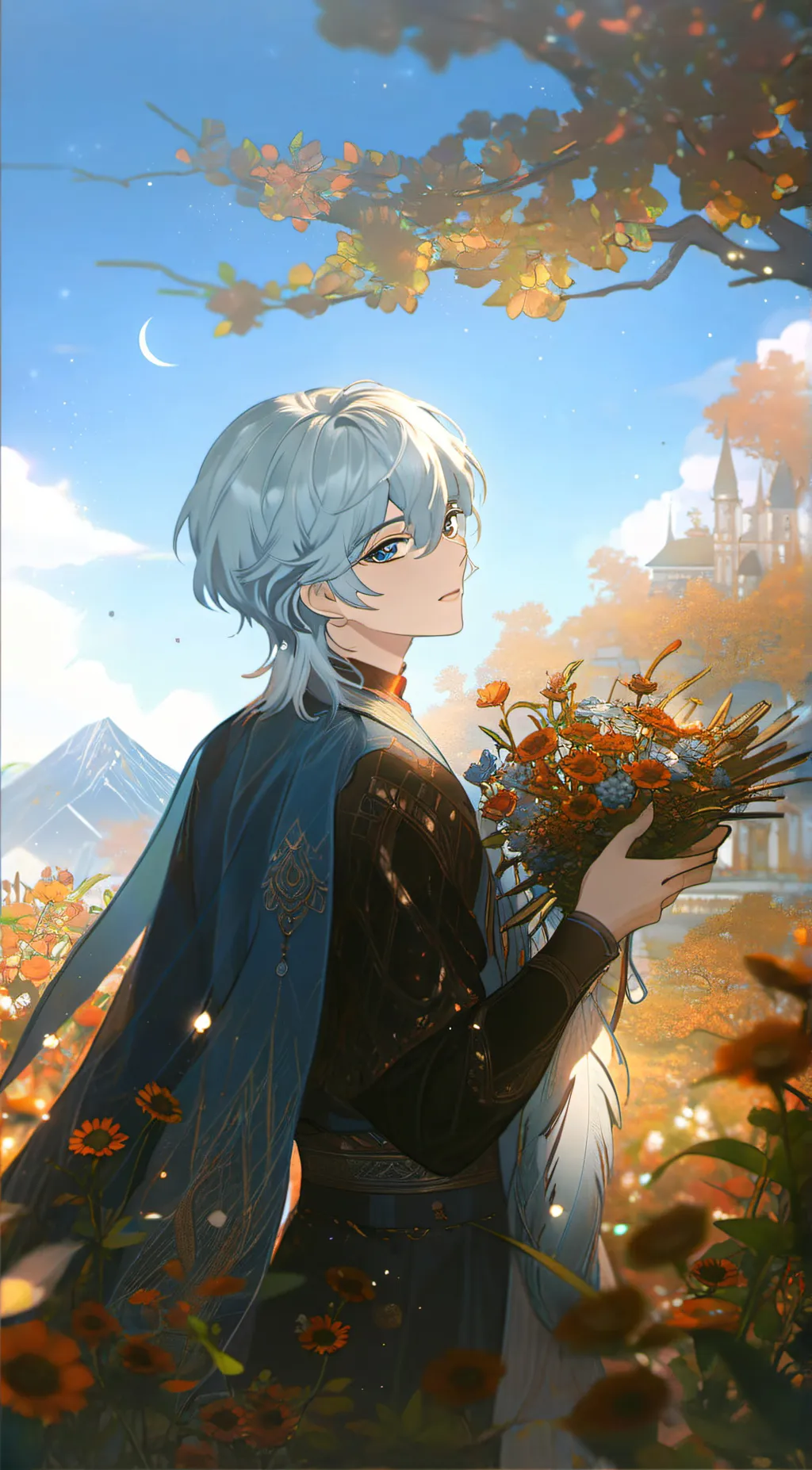 ai character: Aoiki background