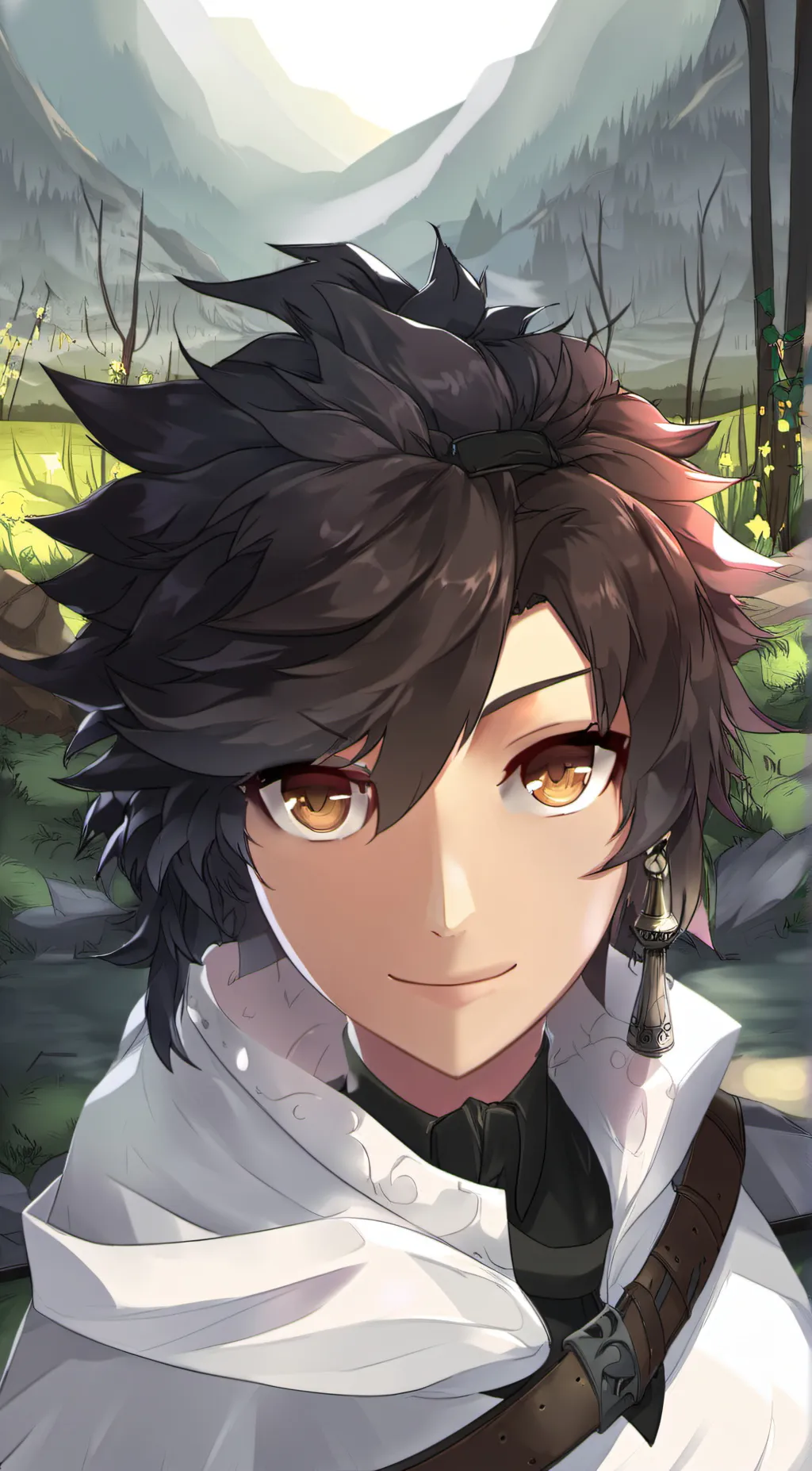 ai character: goku background