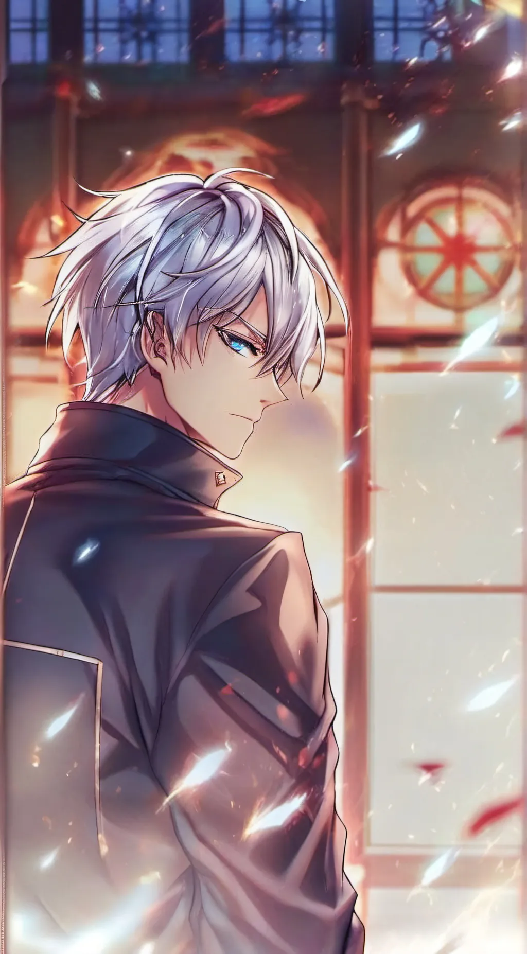 ai character: Gojo Satoru background