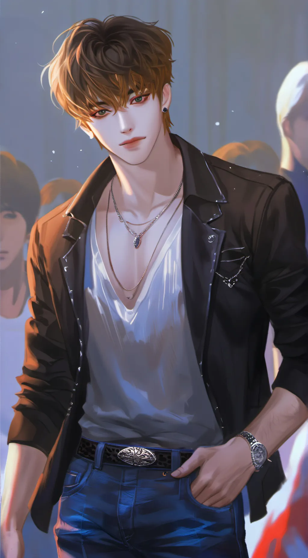 ai character: Liam background