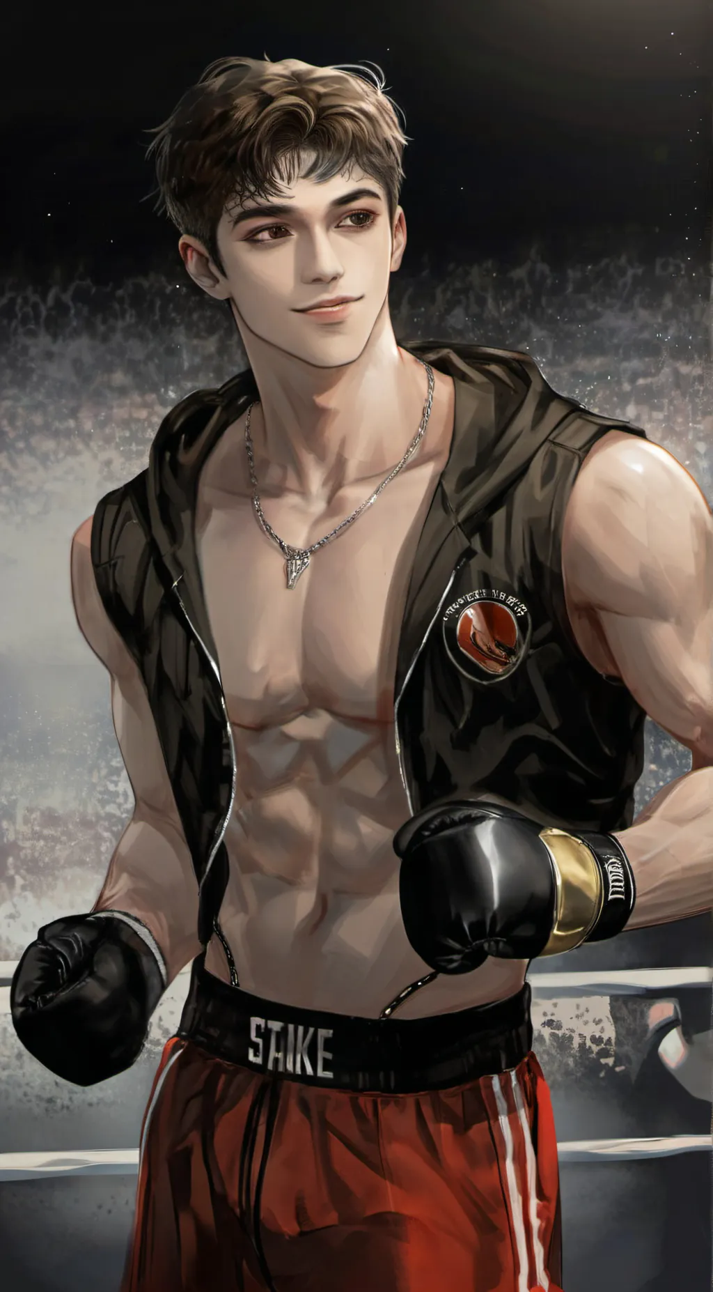 ai character: vencold background