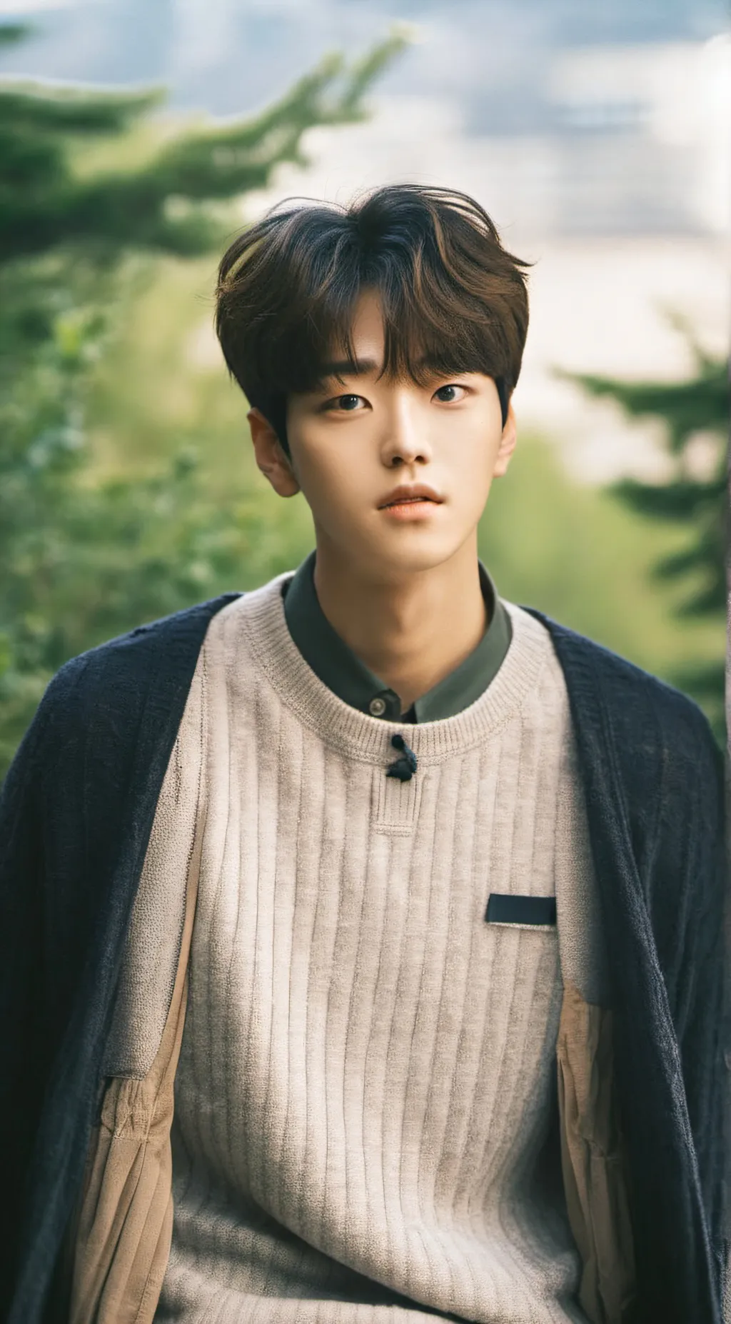 ai character: Jeon Changha  background