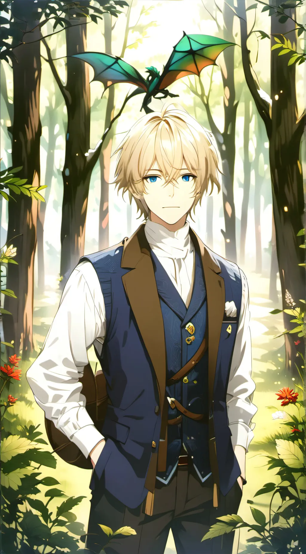 ai character: Adam background