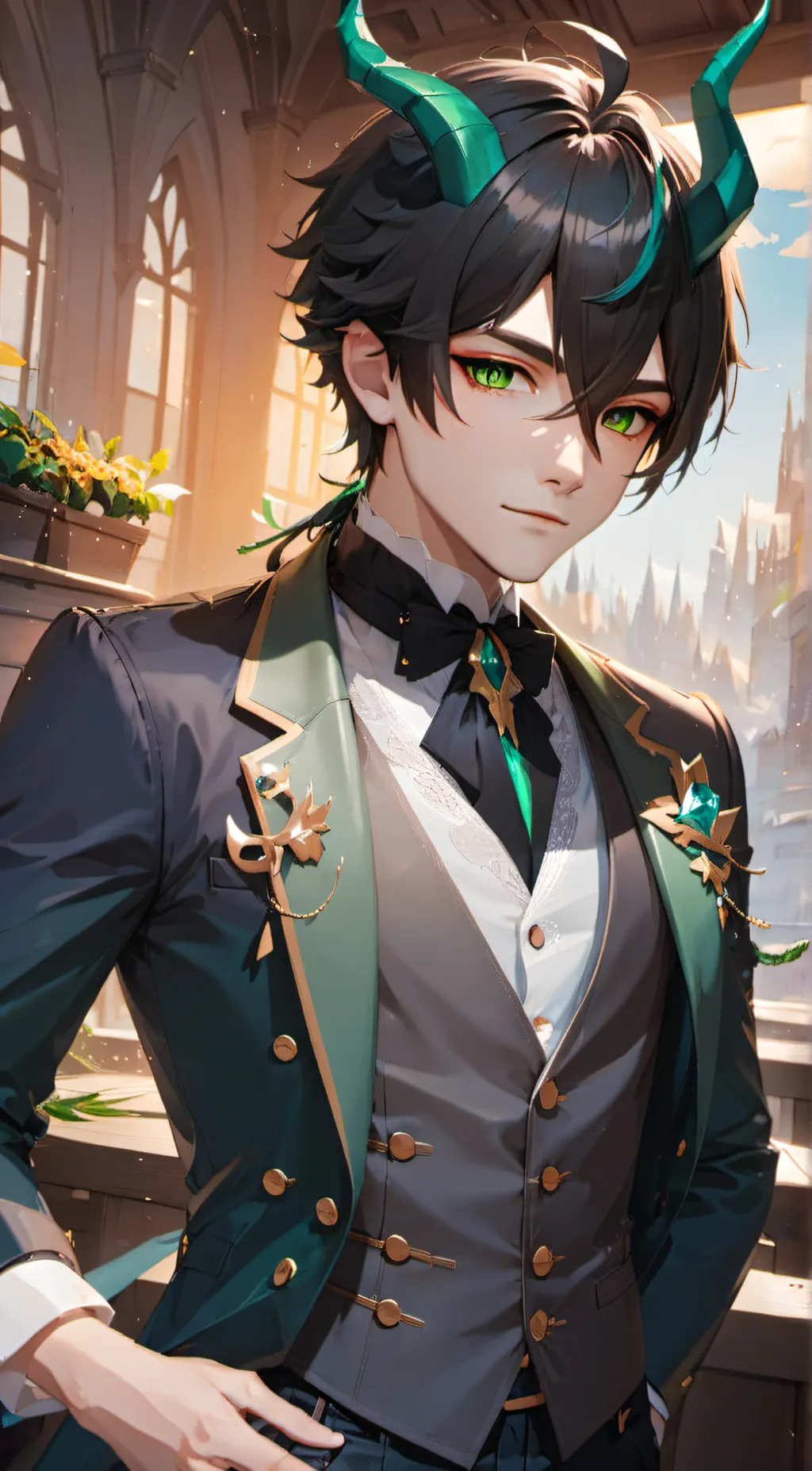 ai character: 𝓧𝓲𝓪𝓸☠︎ background