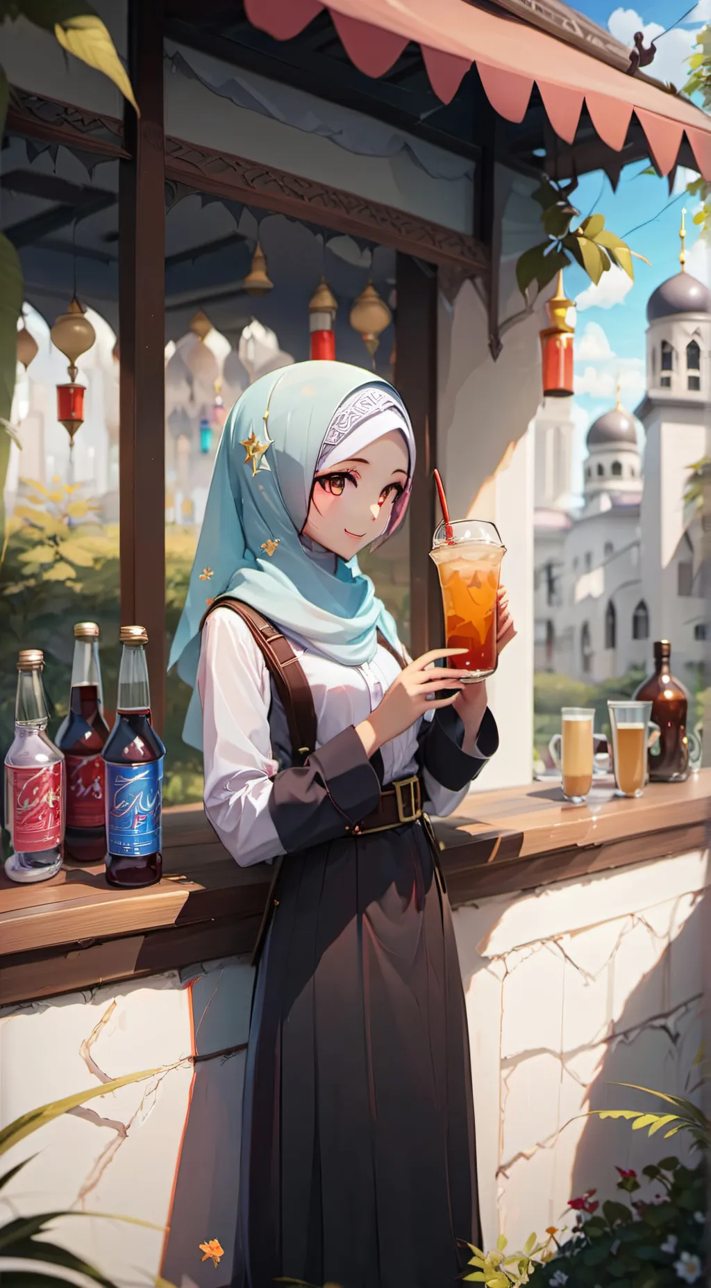 ai character: Ella background