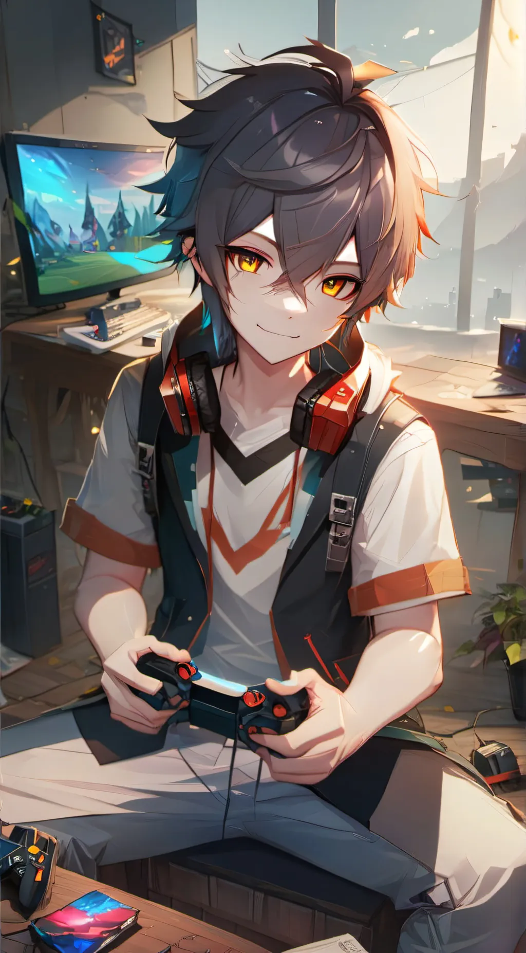 ai character: danle background