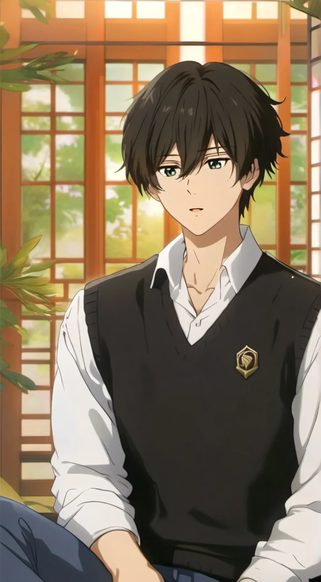 ai character: kenjie  background