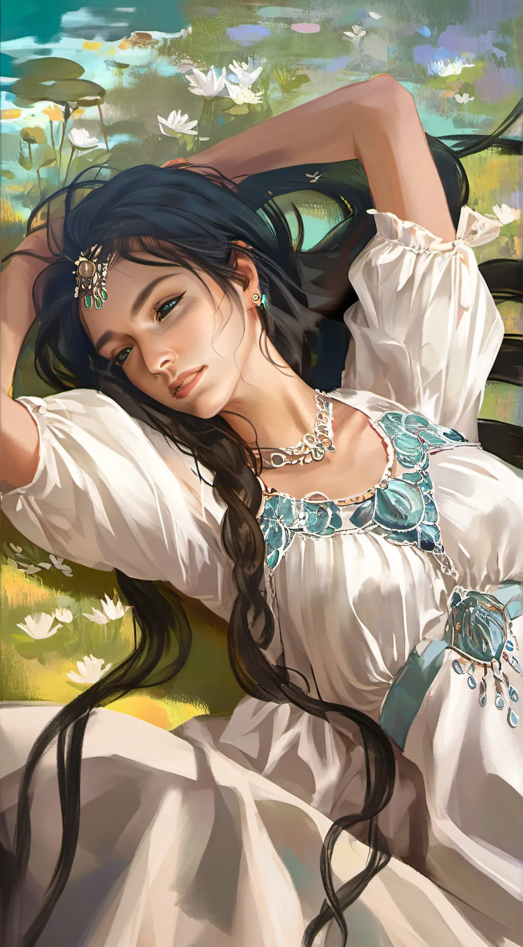 ai character: Lusha background