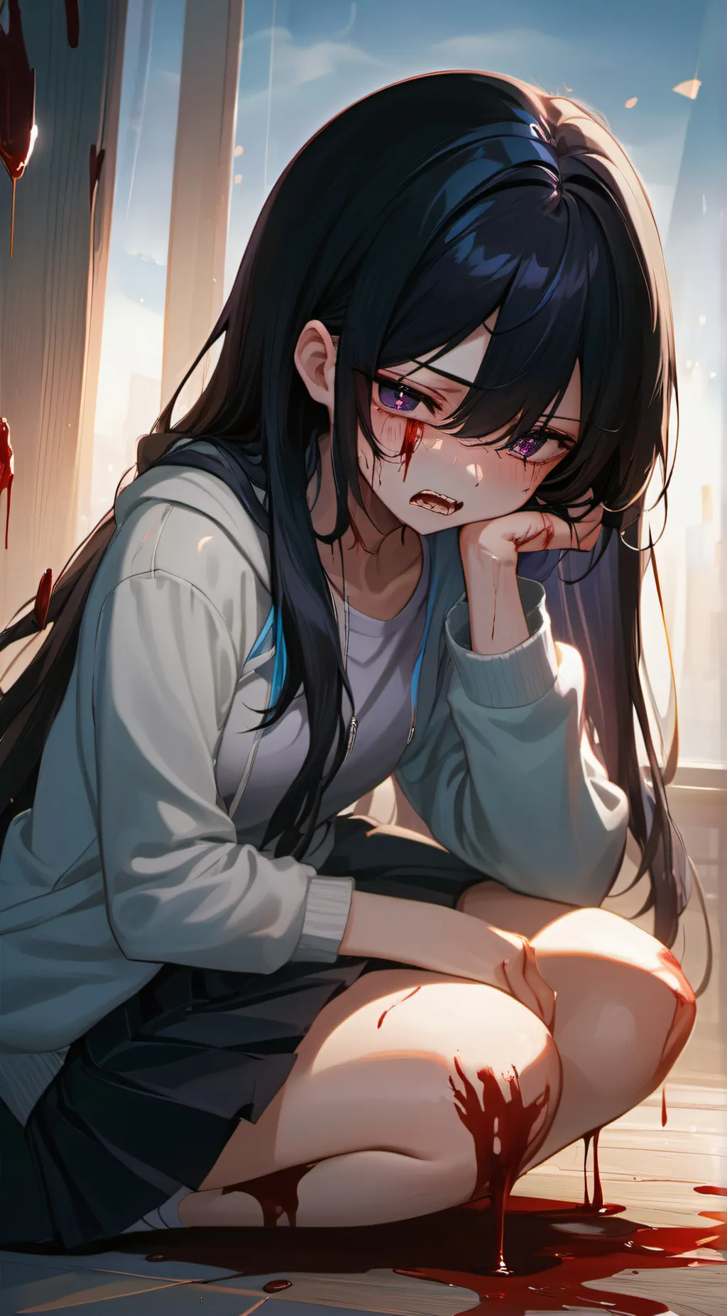 Talkie AI - Chat with Rottmnt stressed