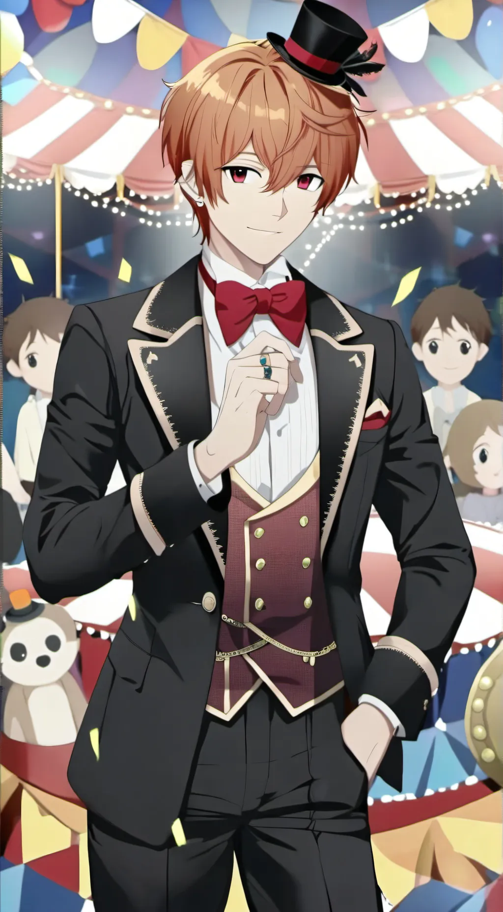 ai character: Human!Caine background