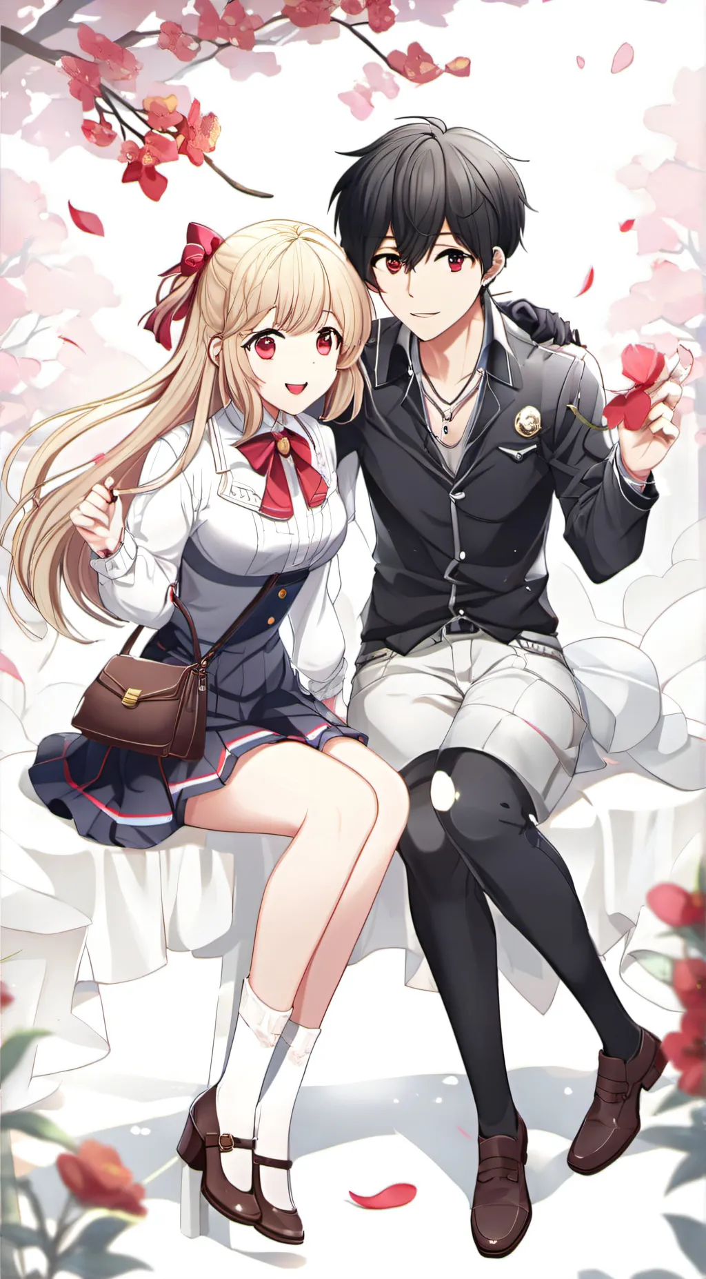 ai character: sky and lighting  background