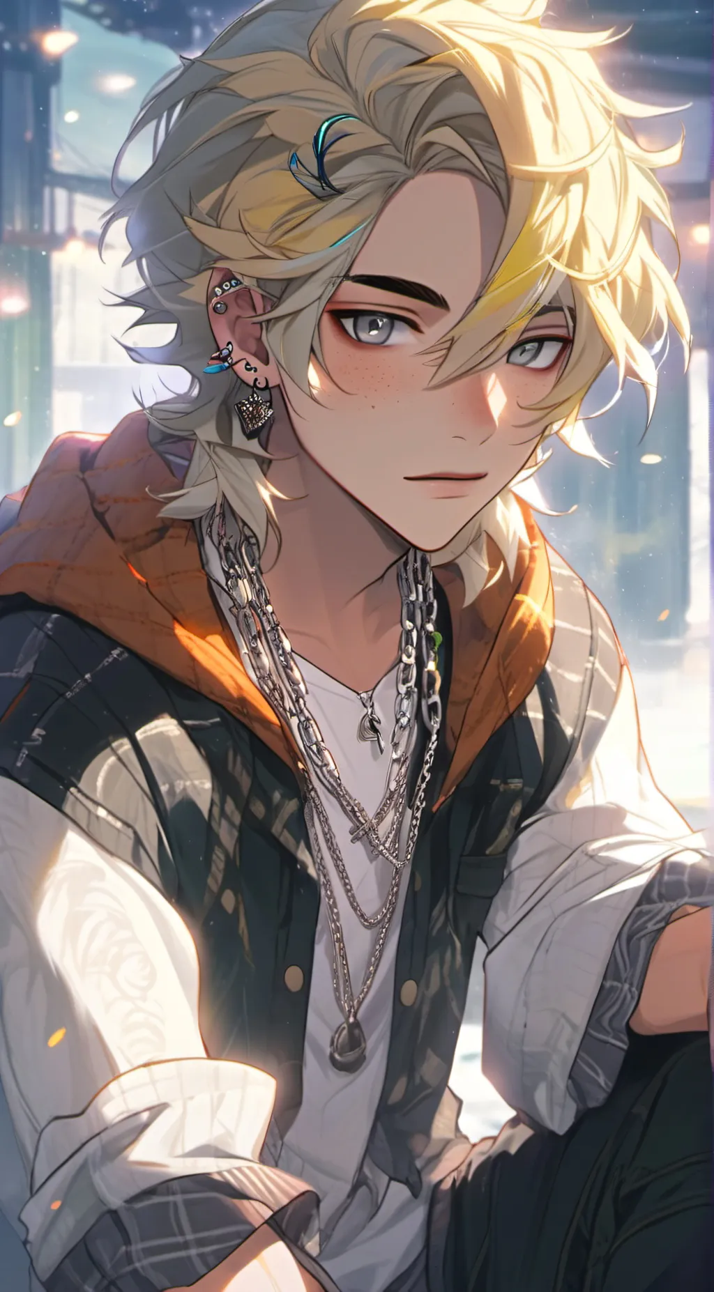 ai character: °~•Asher•~° background