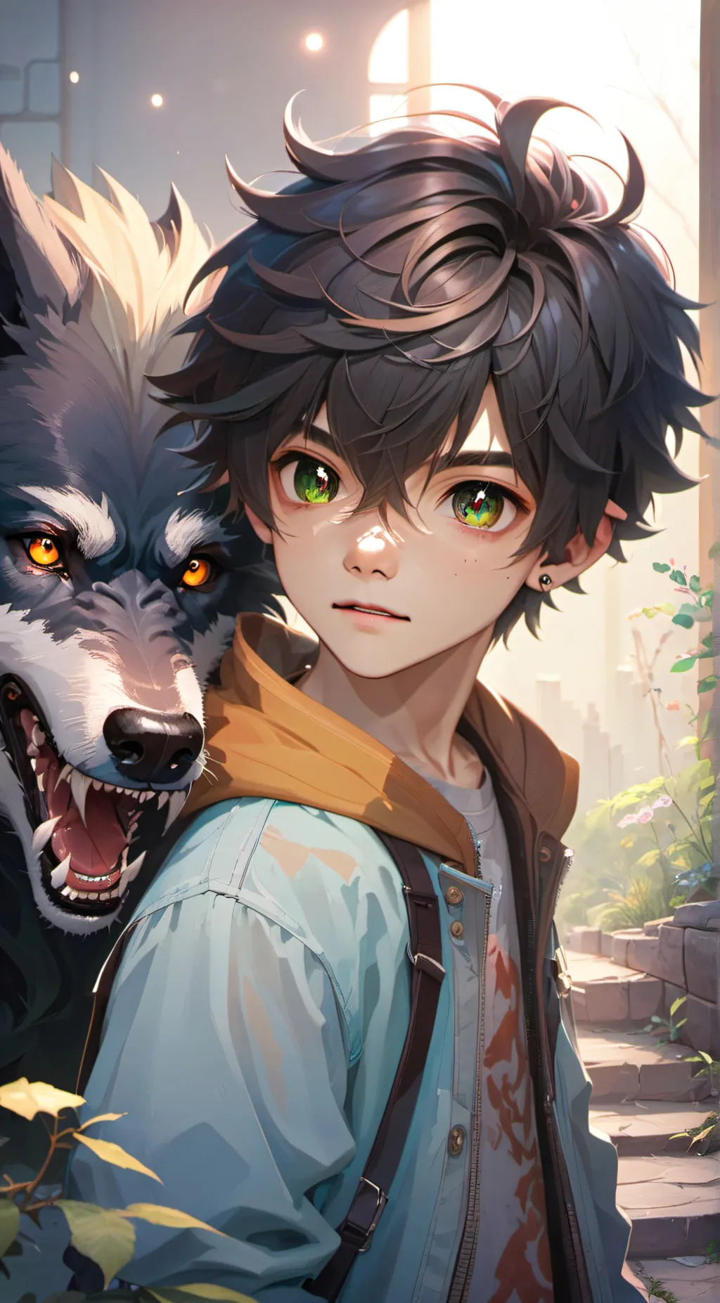 ai character: Jake  background