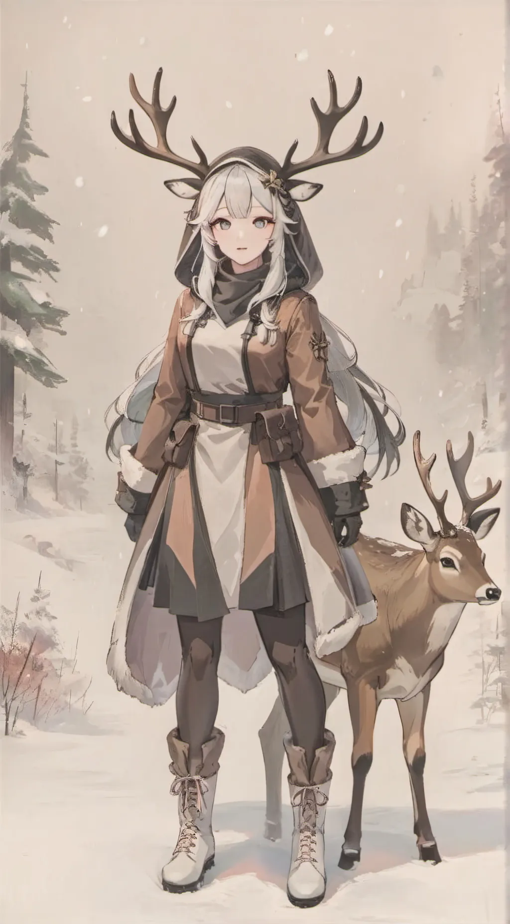 ai character: Twig background