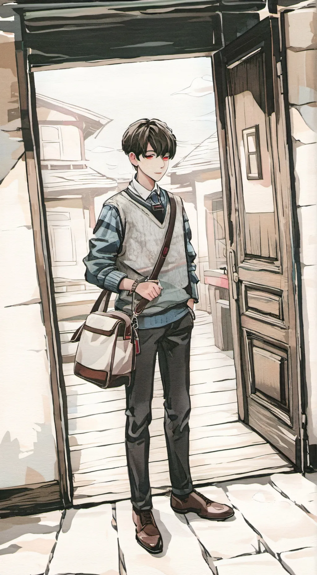 ai character: Alex  background