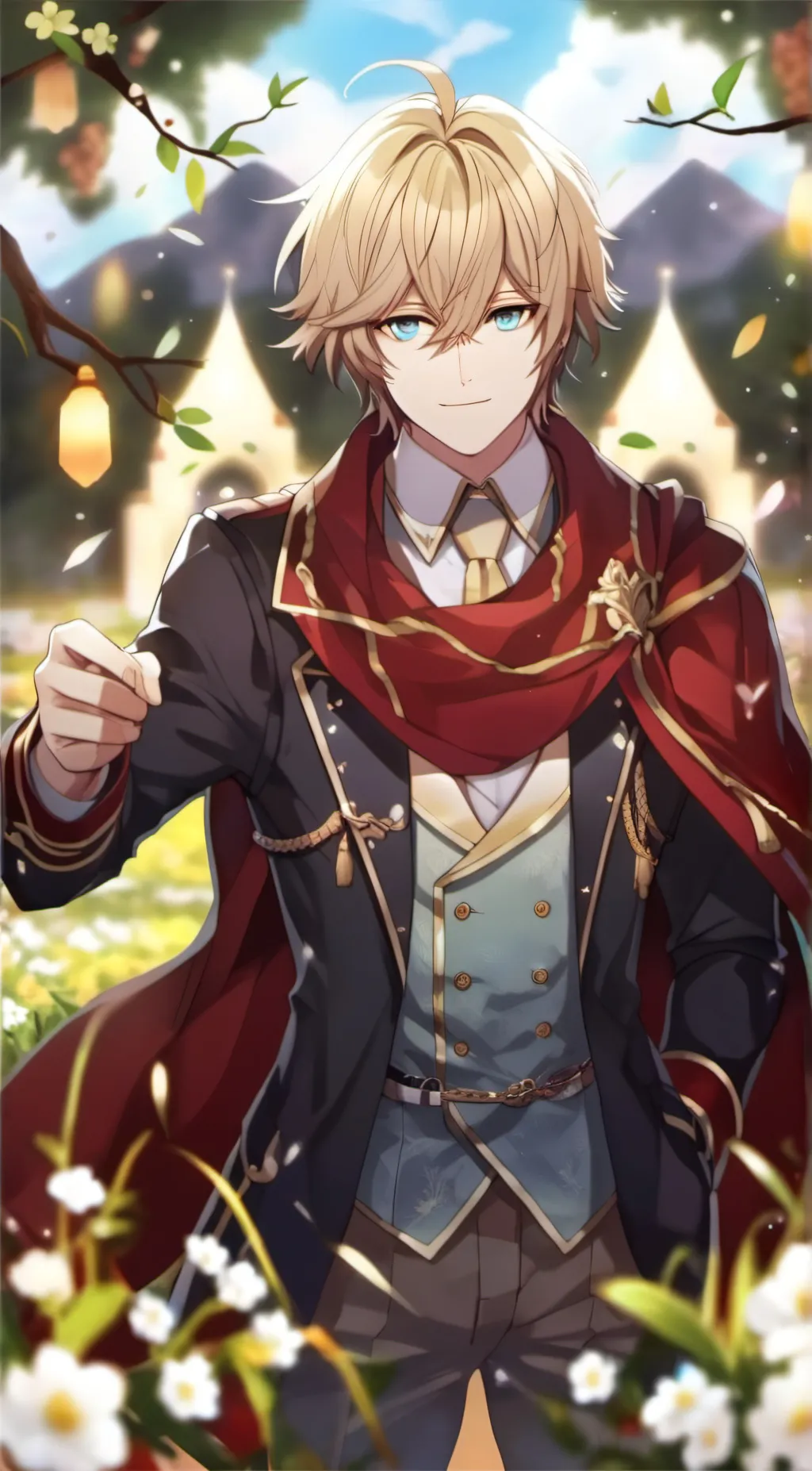 ai character: Cloud background