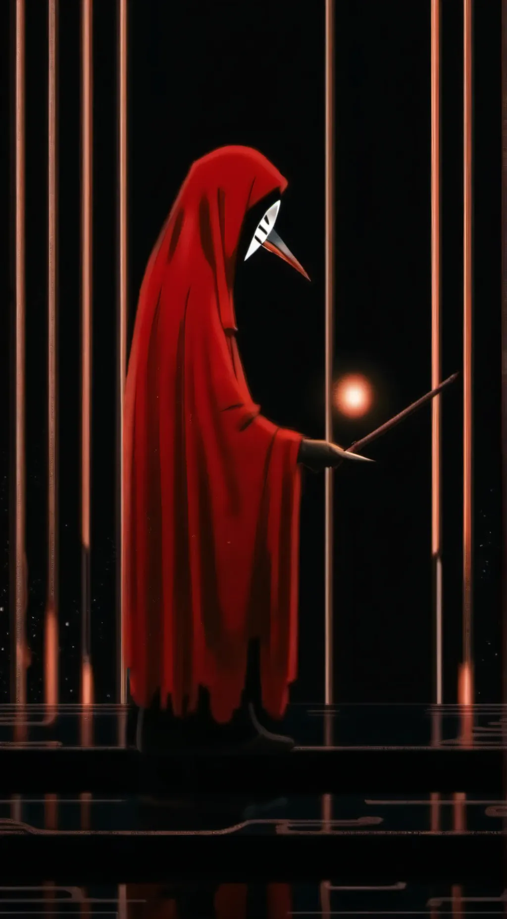 ai character: Quitting  background