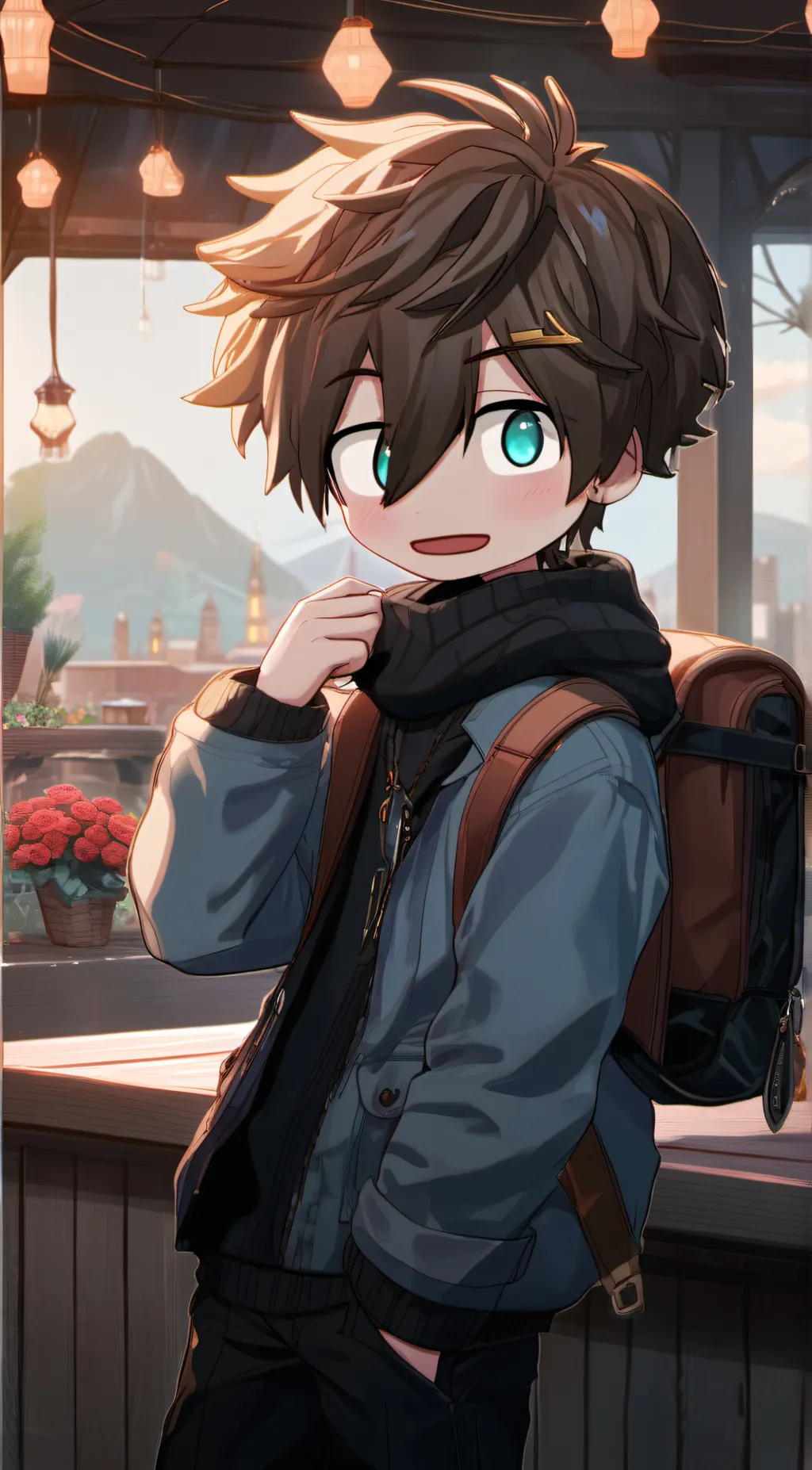 ai character: Lucas background