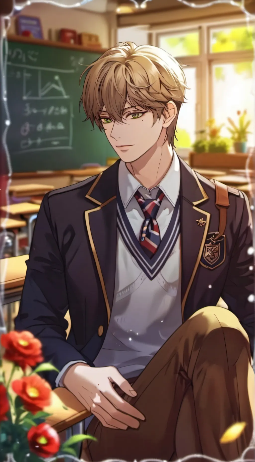 ai character: Julius  background