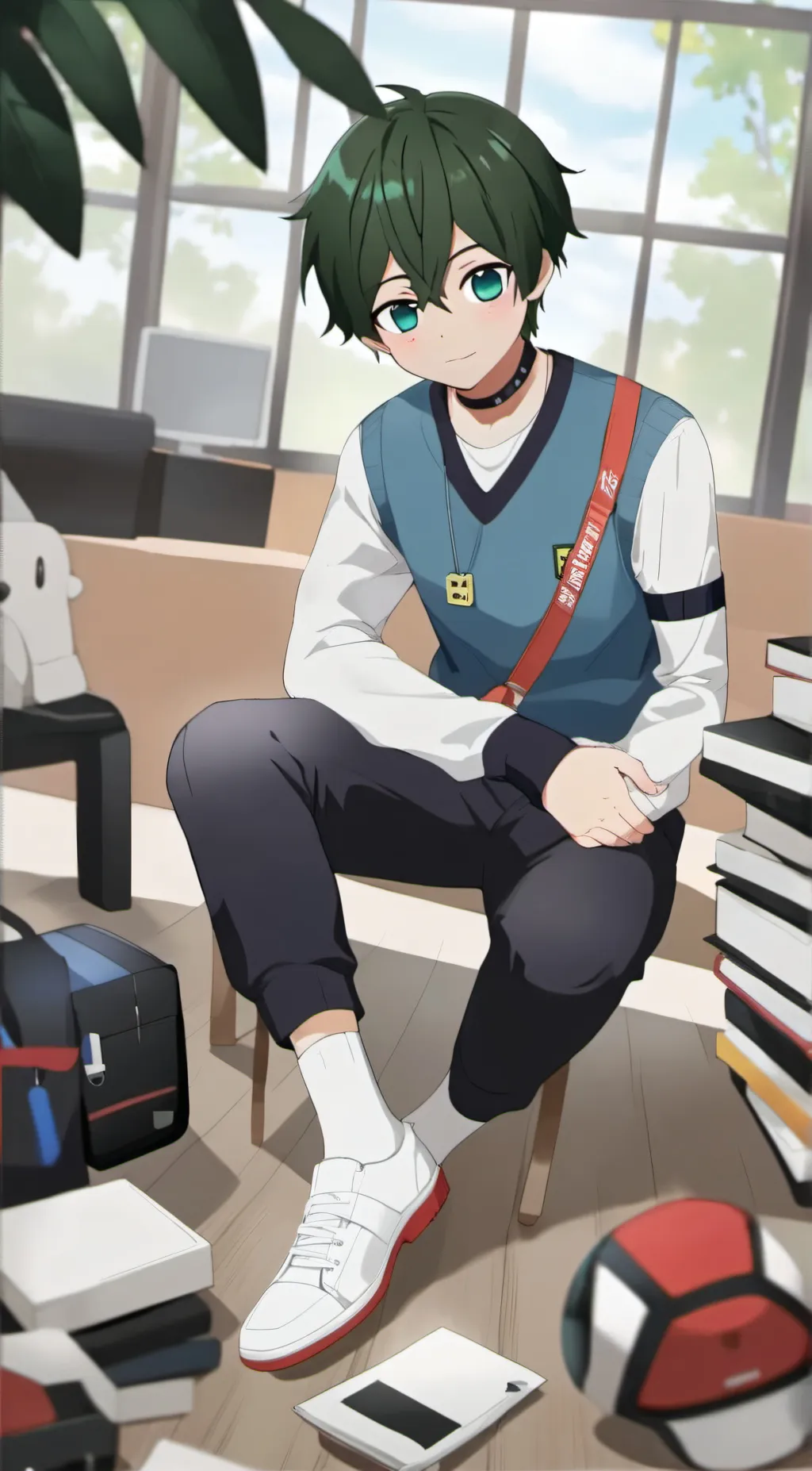 ai character: DEKU background