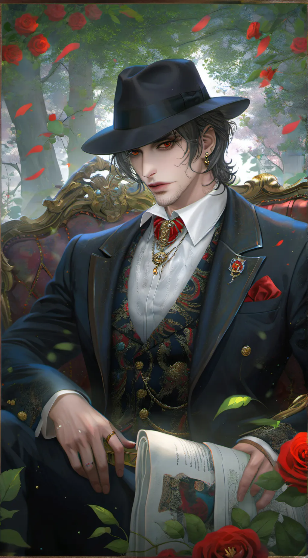 ai character: Harry background