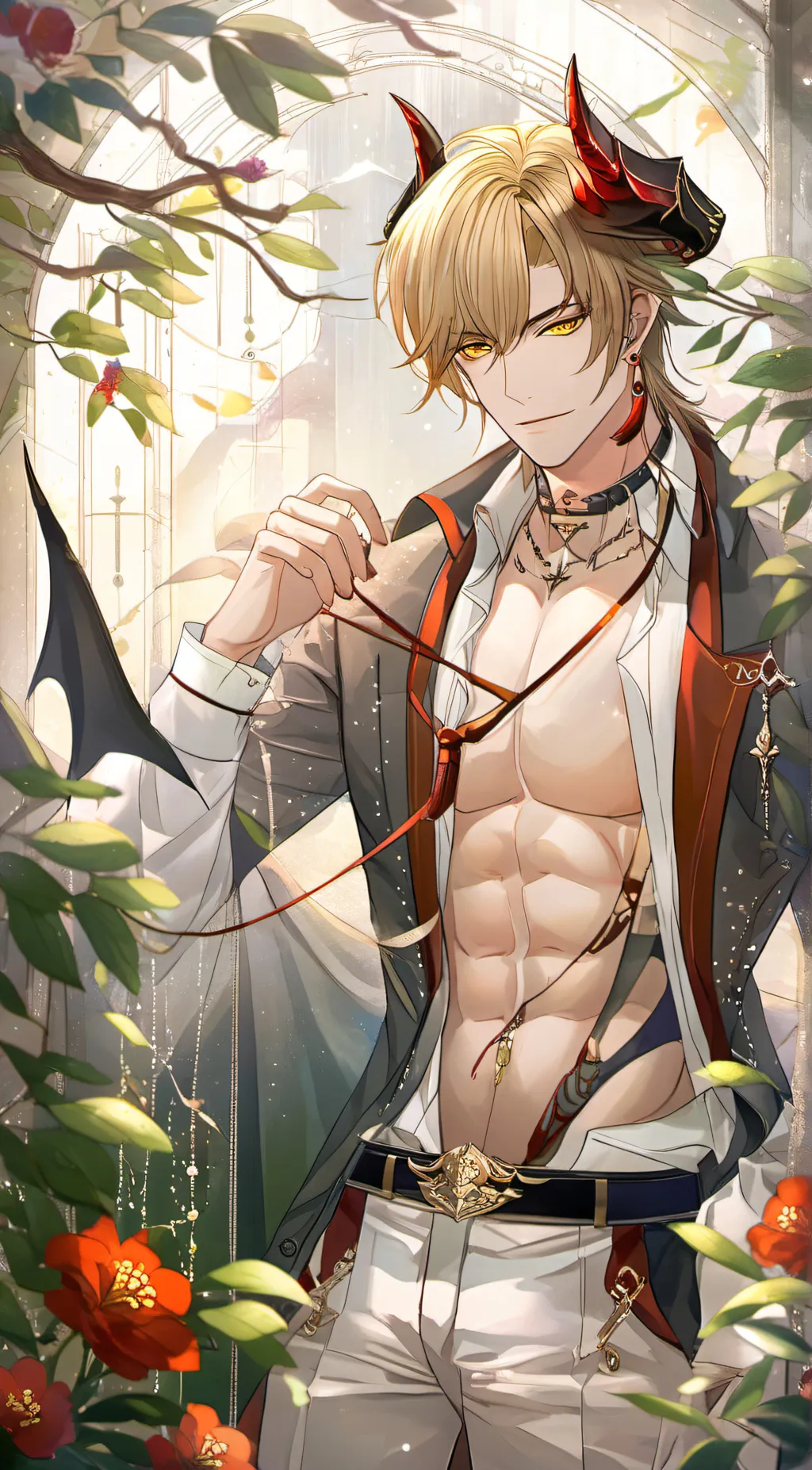 ai character: the demon  background