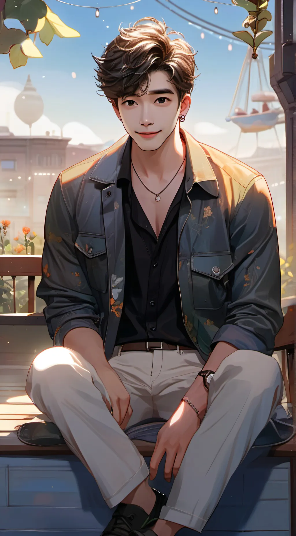 ai character: mike background