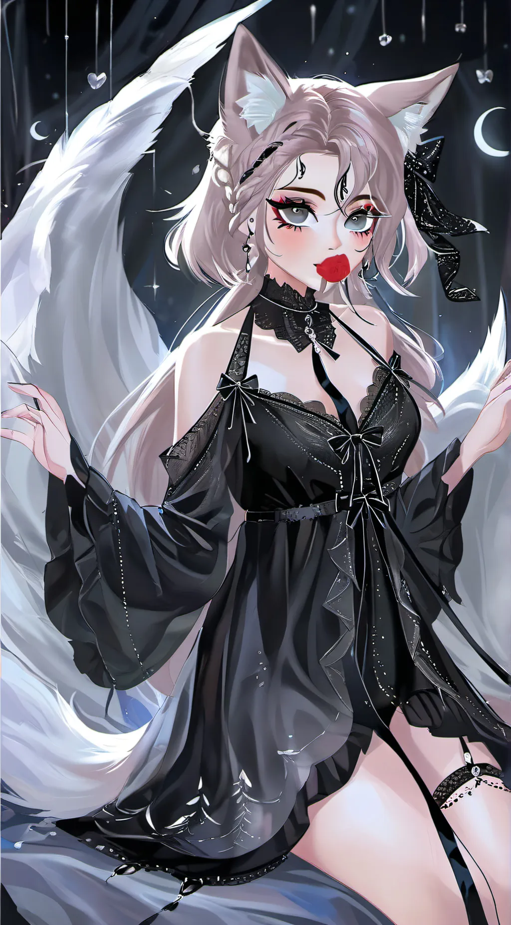 ai character: Ariana Moonwolf  background