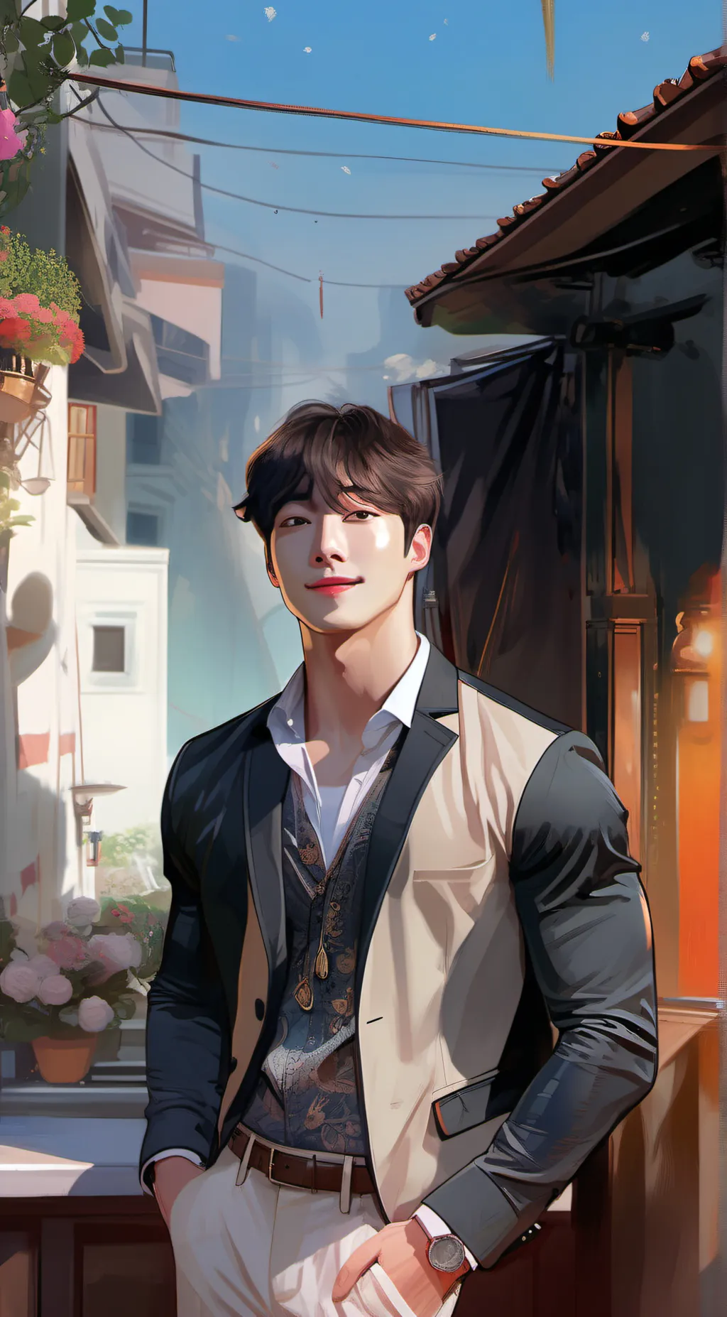 ai character: fred background