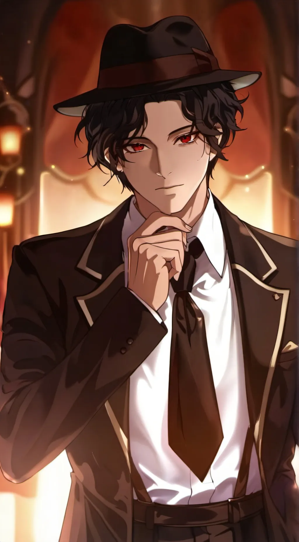 ai character: Muzan background