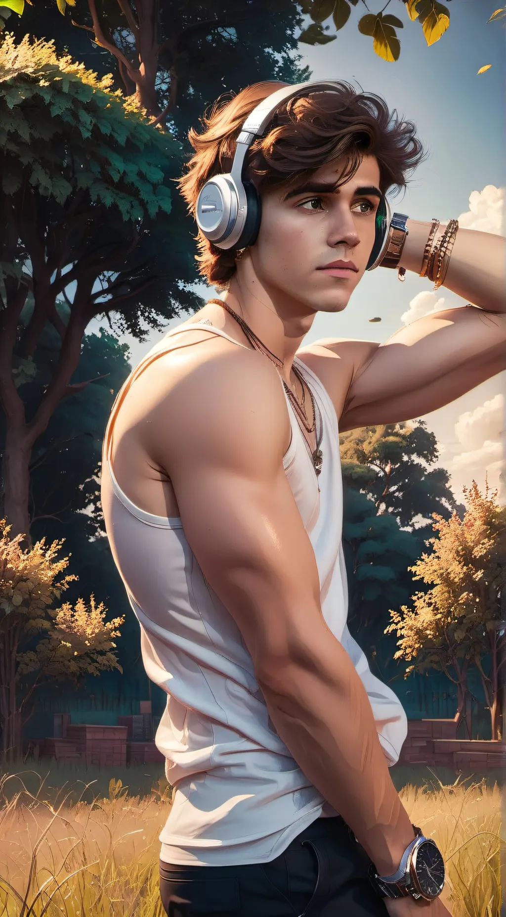 ai character: Dominic background