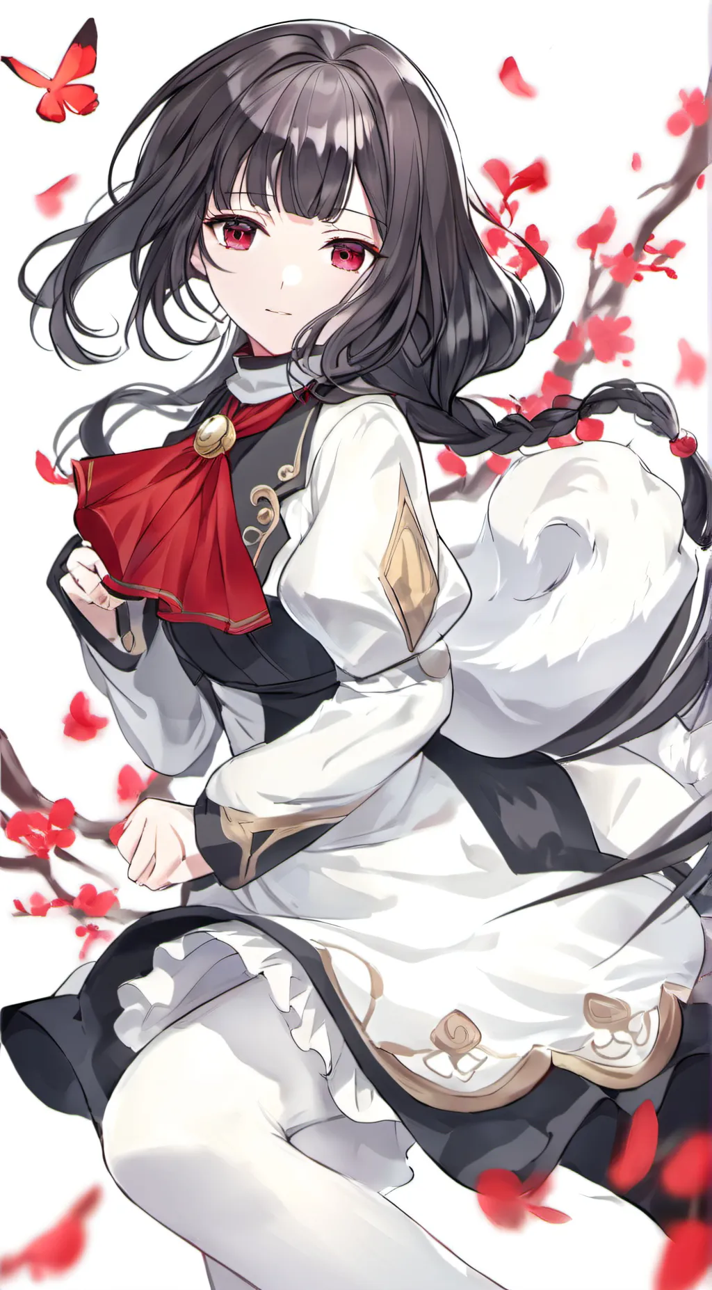 ai character: Zombie girl 2 background