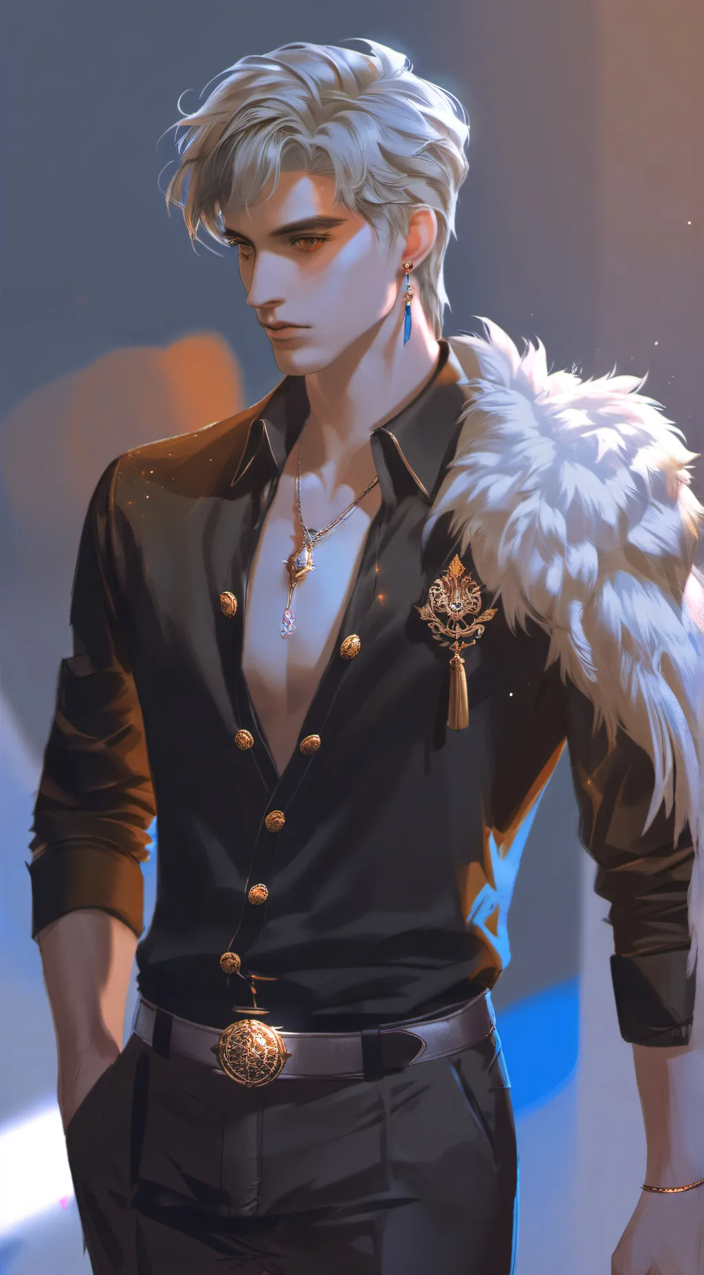 ai character: Leonard background