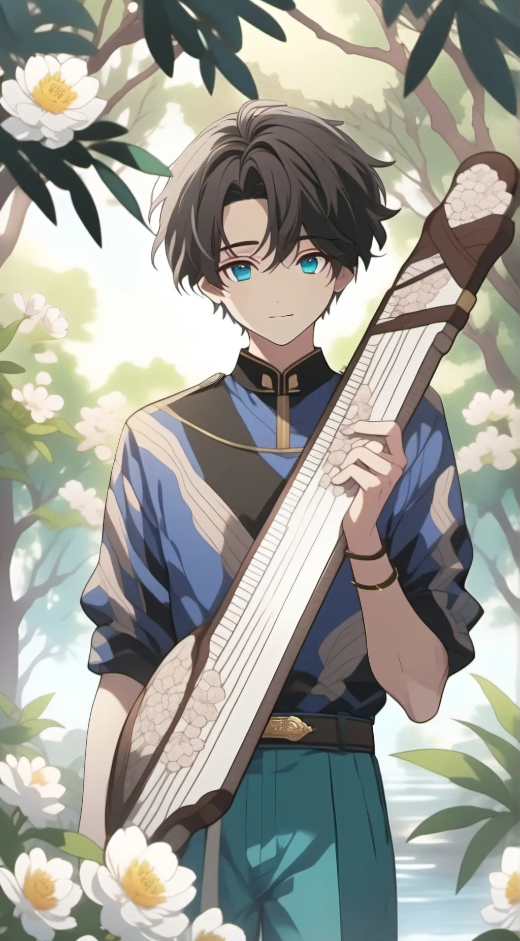 ai character: Hugo background