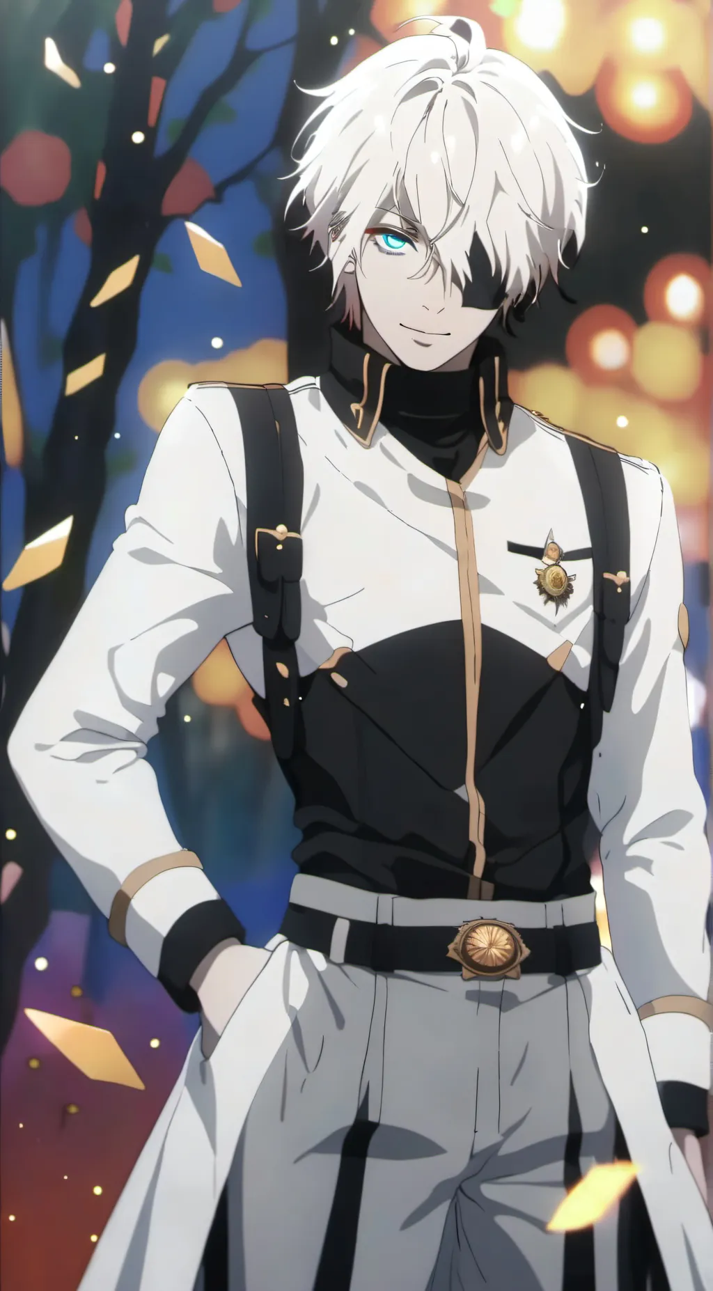 ai character: Gojo Satoru background