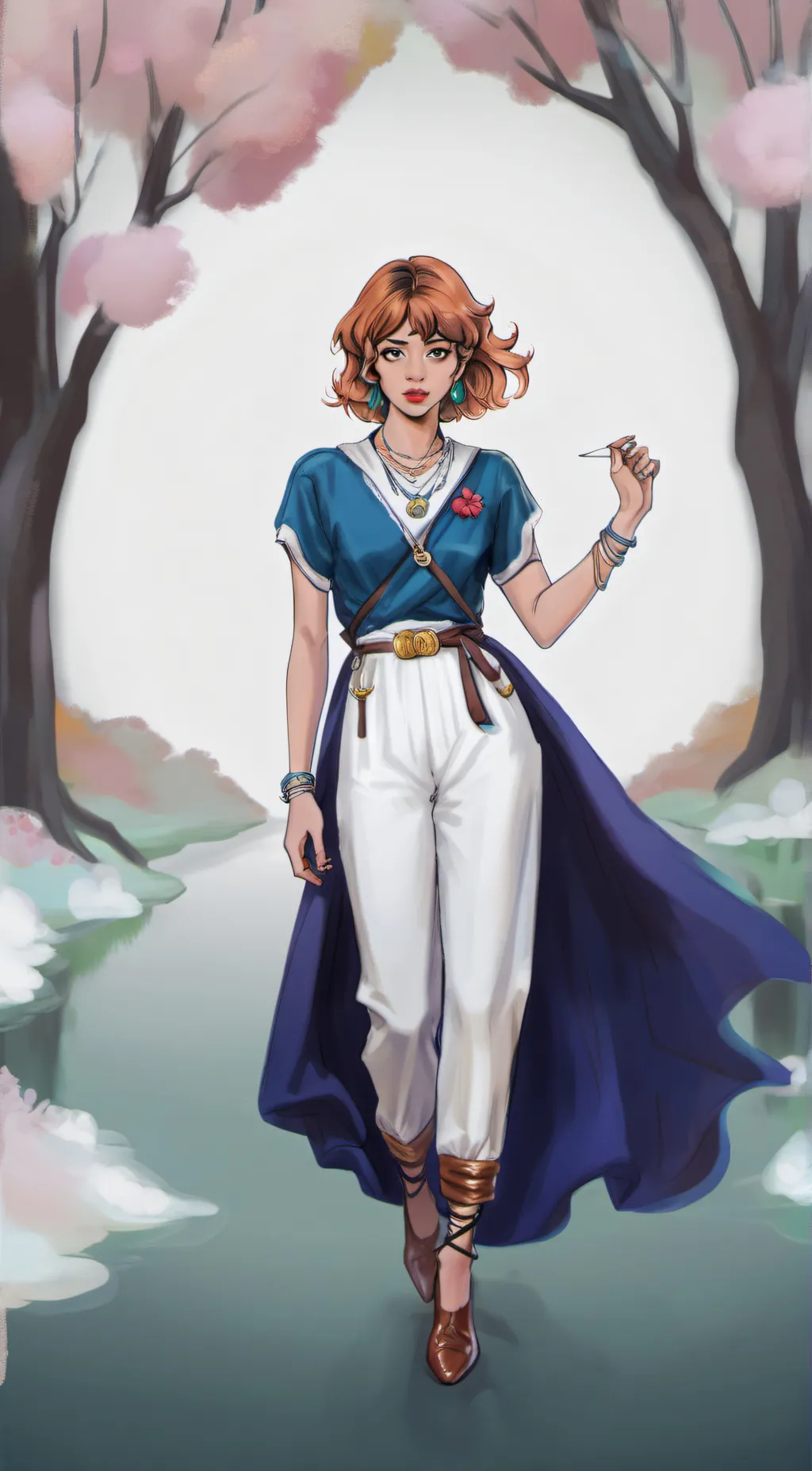 ai character: Victoria background