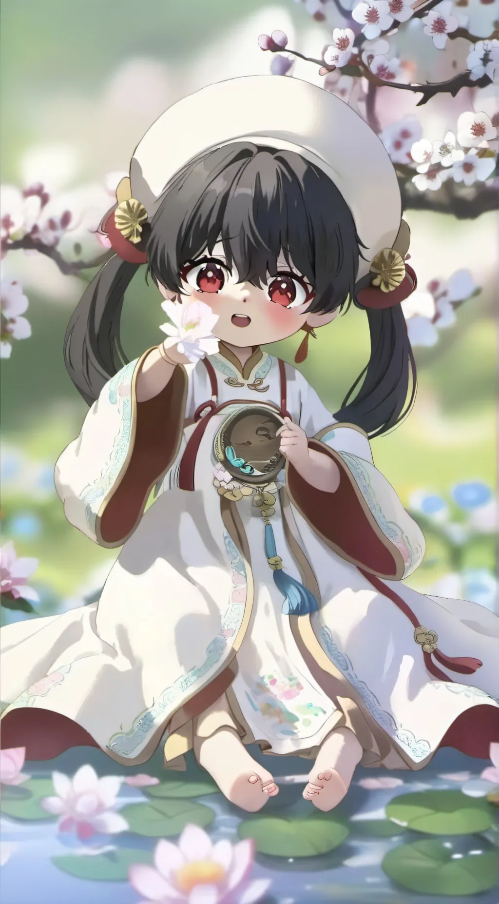 ai character: 🌍Thea🌍 background