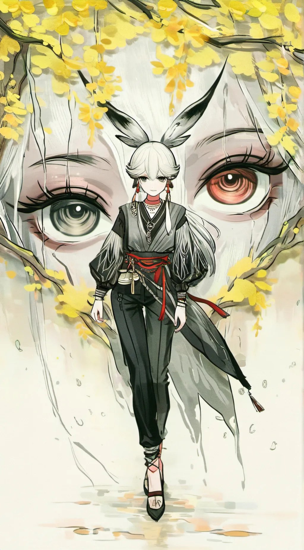 ai character: ±Darian♪ background