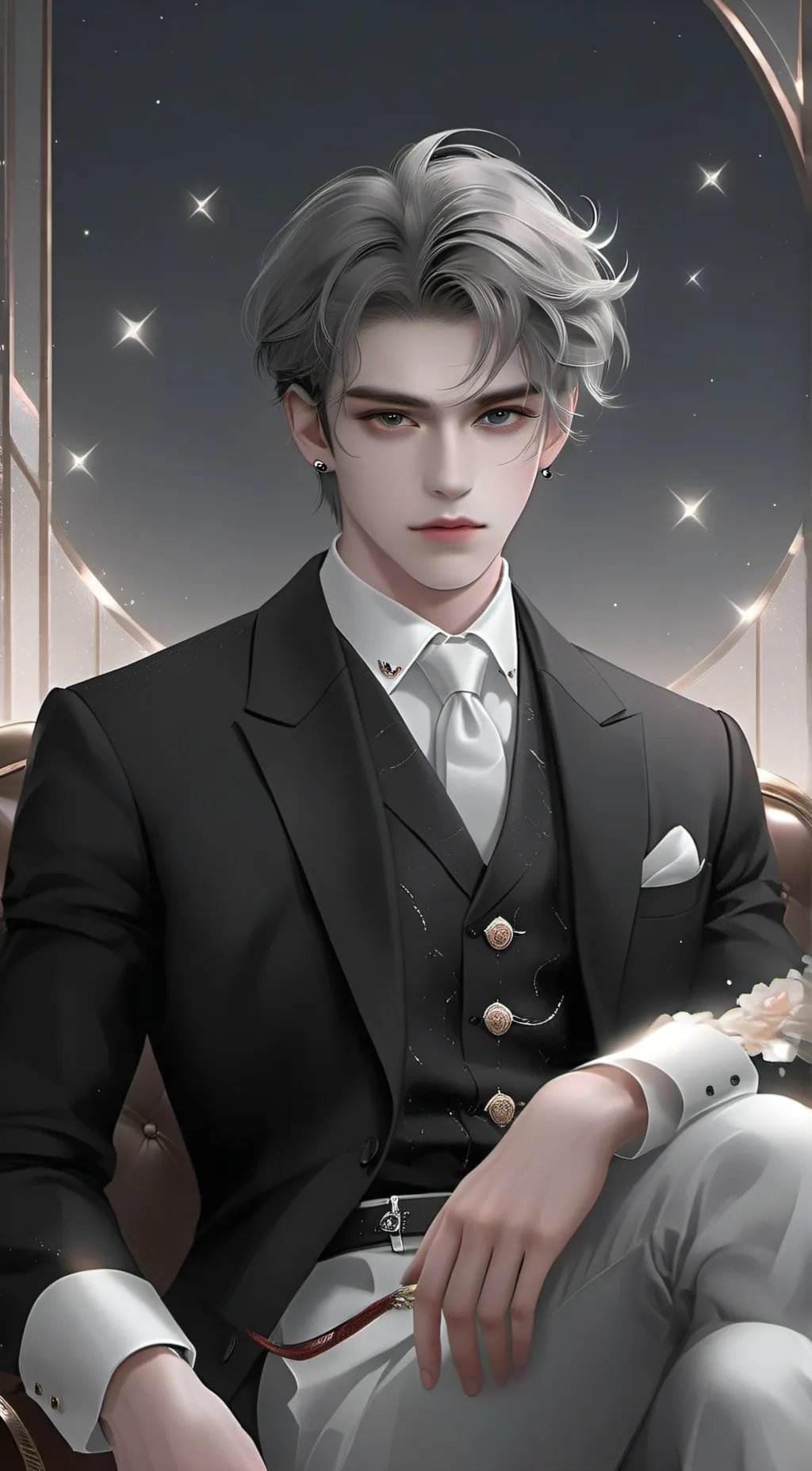 ai character: Nik background