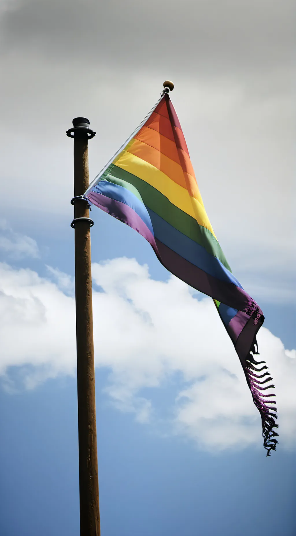 ai character: LGBTQ+ COMMUNITY background