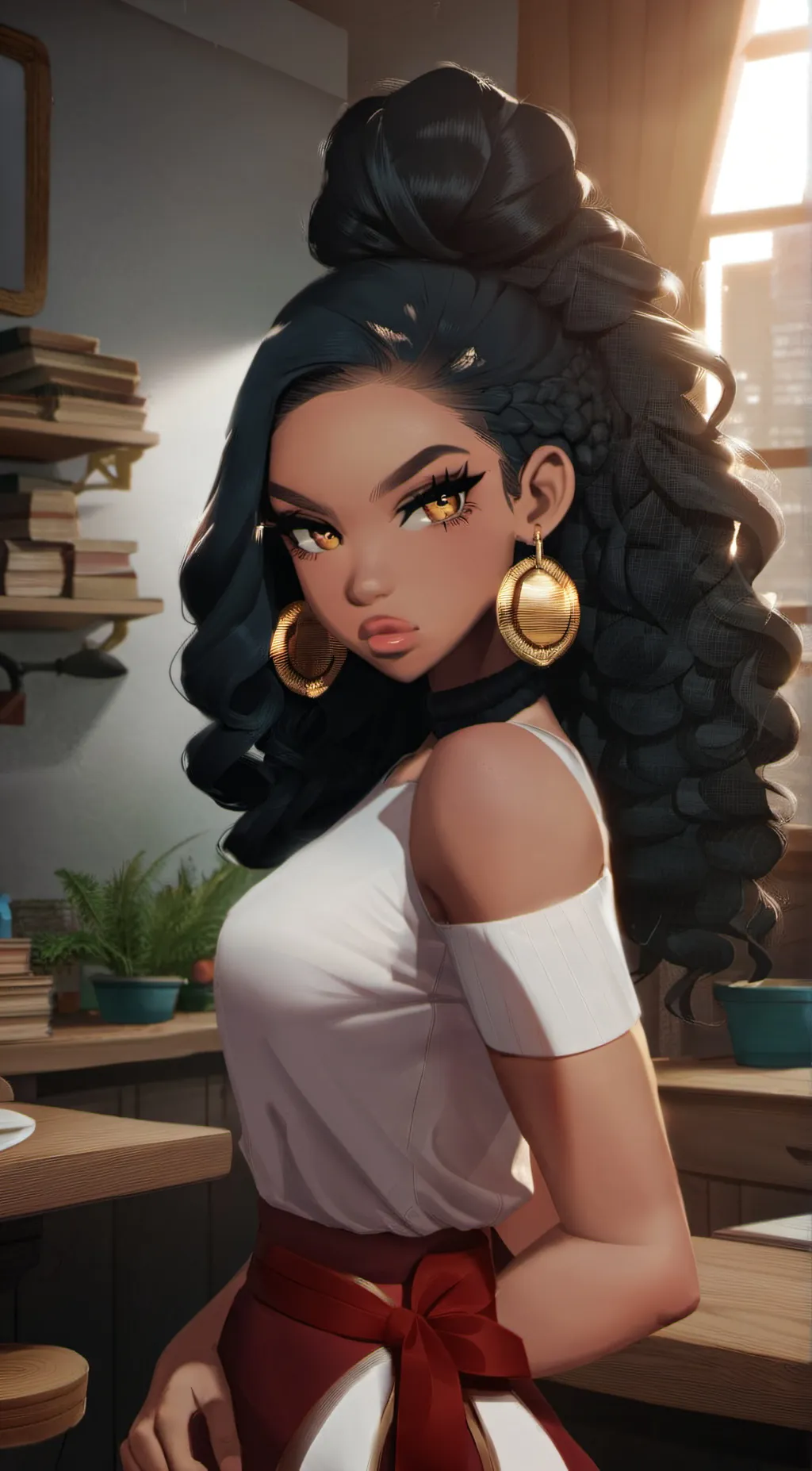 ai character: 🎆Rana🎆 background