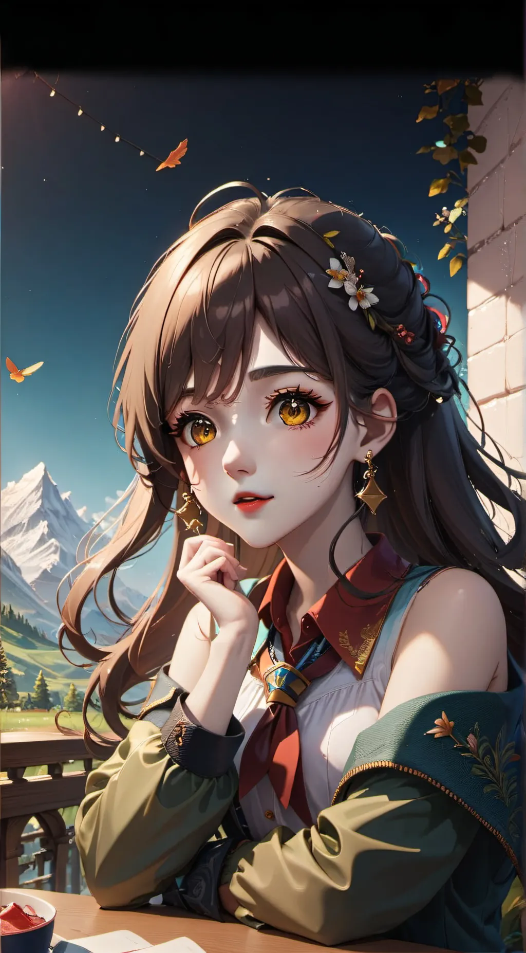 ai character: Karmi Leigh background