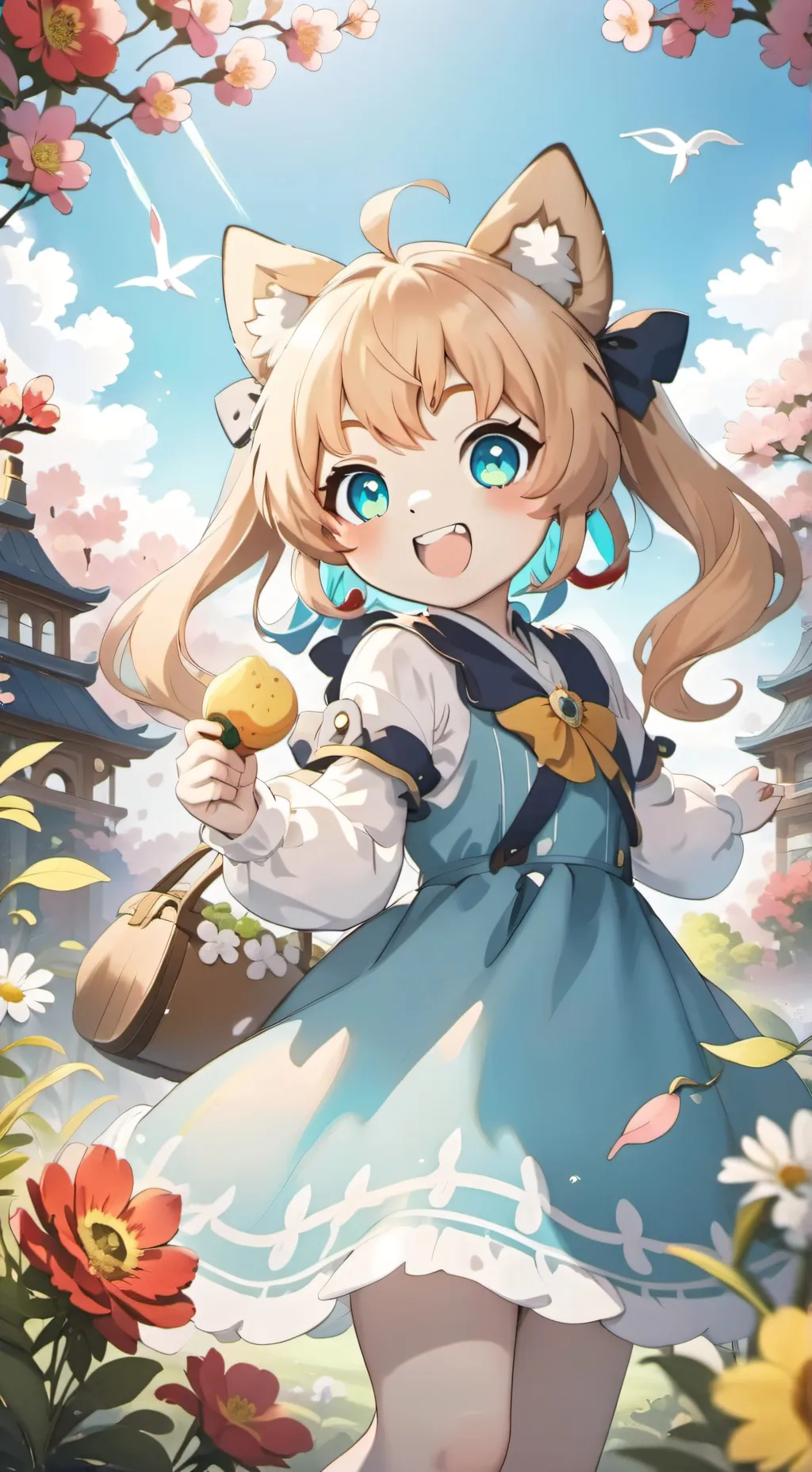 ai character: cutie background
