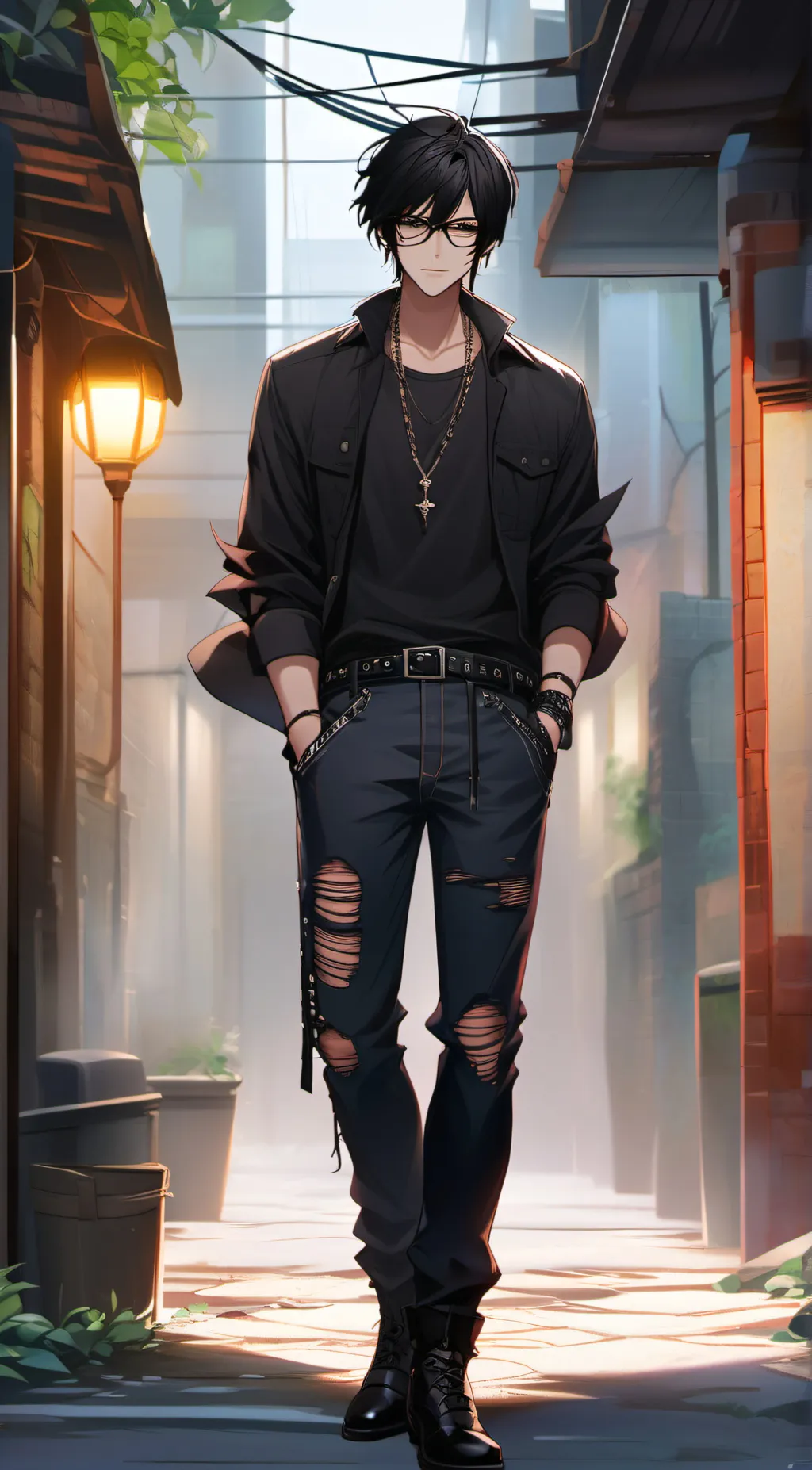 ai character: Tyler background