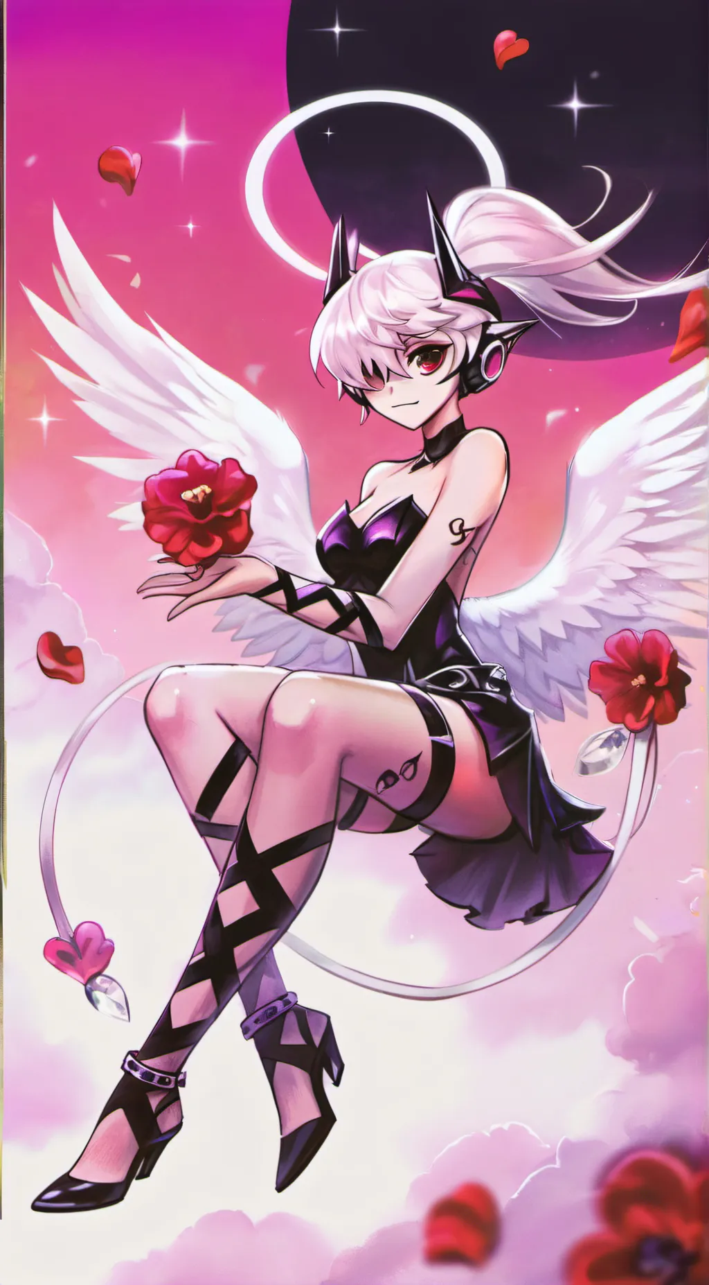 ai character: angel dust  background